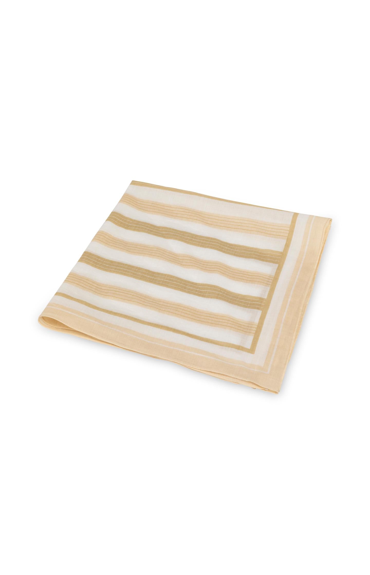 Bandana scarf with striped print - Type: product