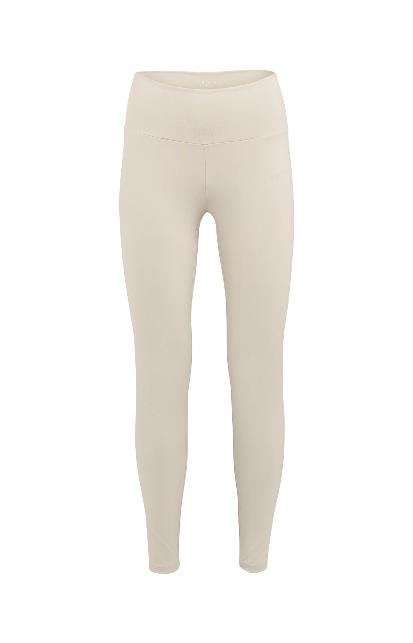 Basic leggings with high waist