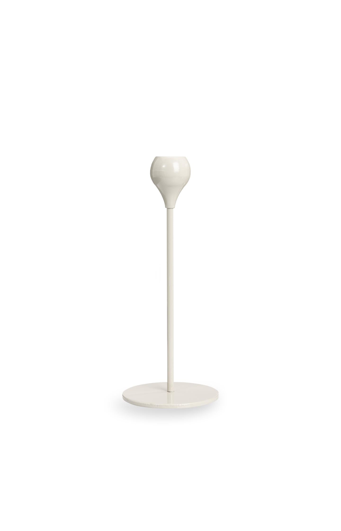 Beige metal candle holder - S - Type: product