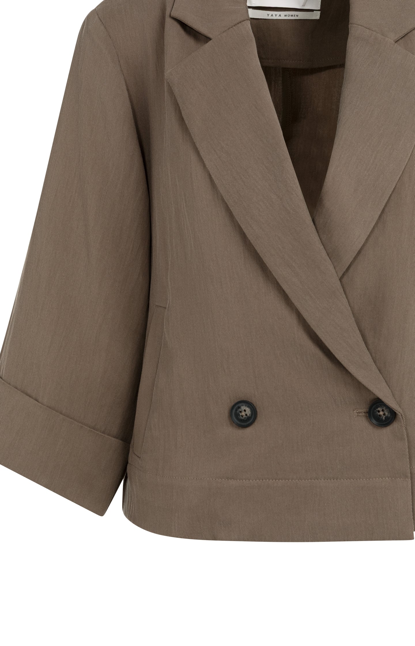 Blazer with kimono sleeves and buttons