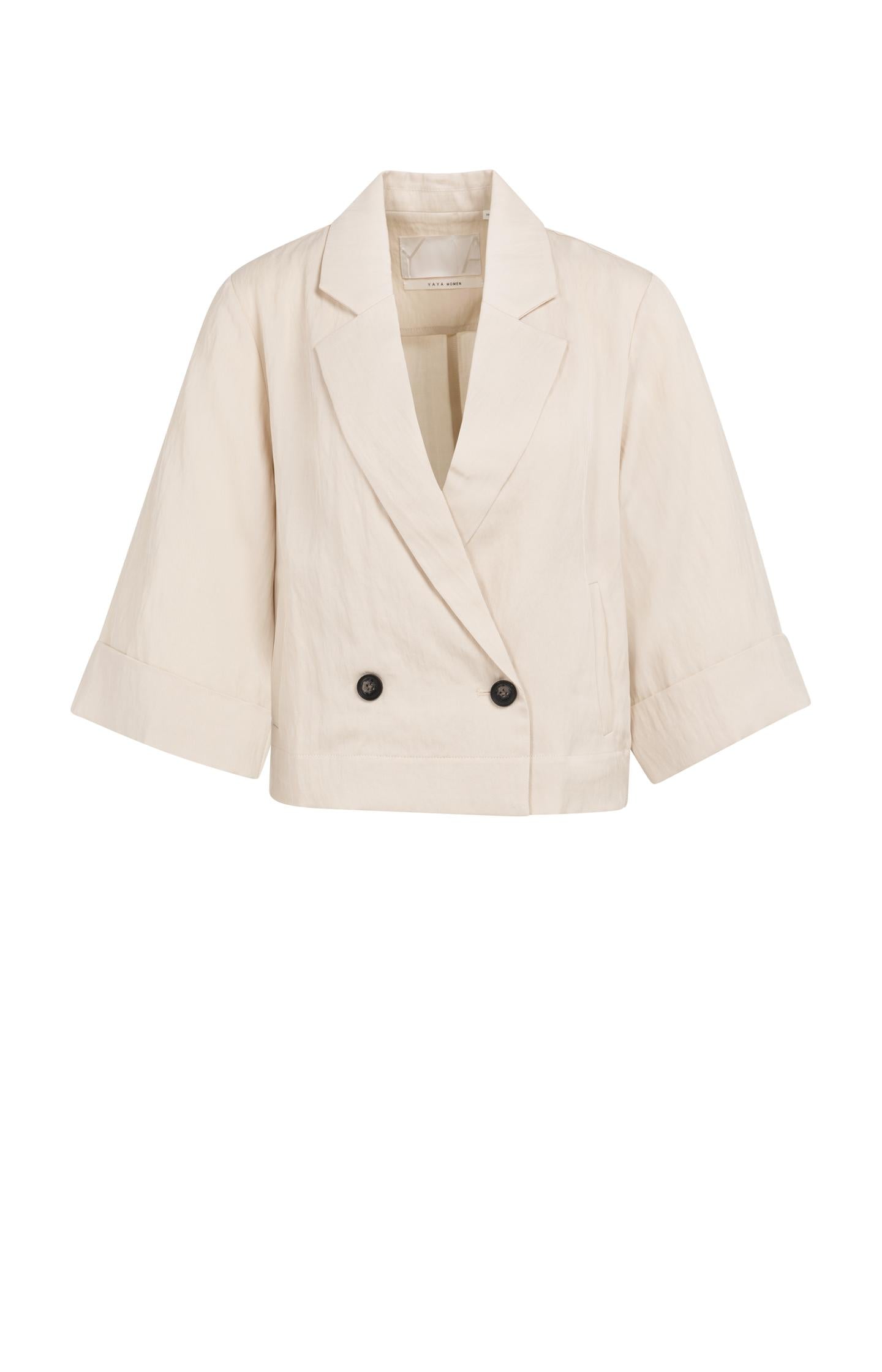 Blazer with kimono sleeves and buttons - Type: product
