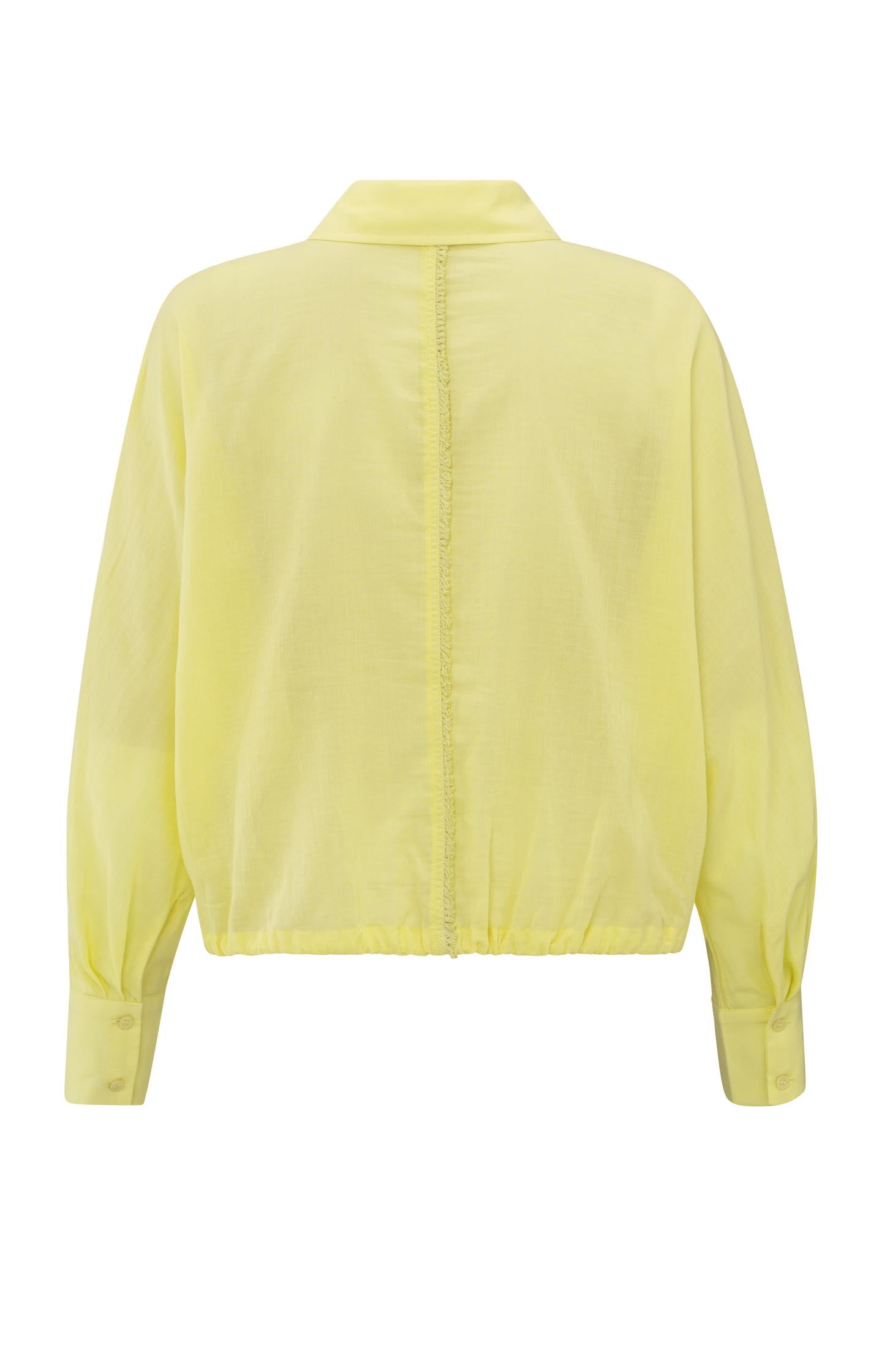 Blouse with subtle stitching details