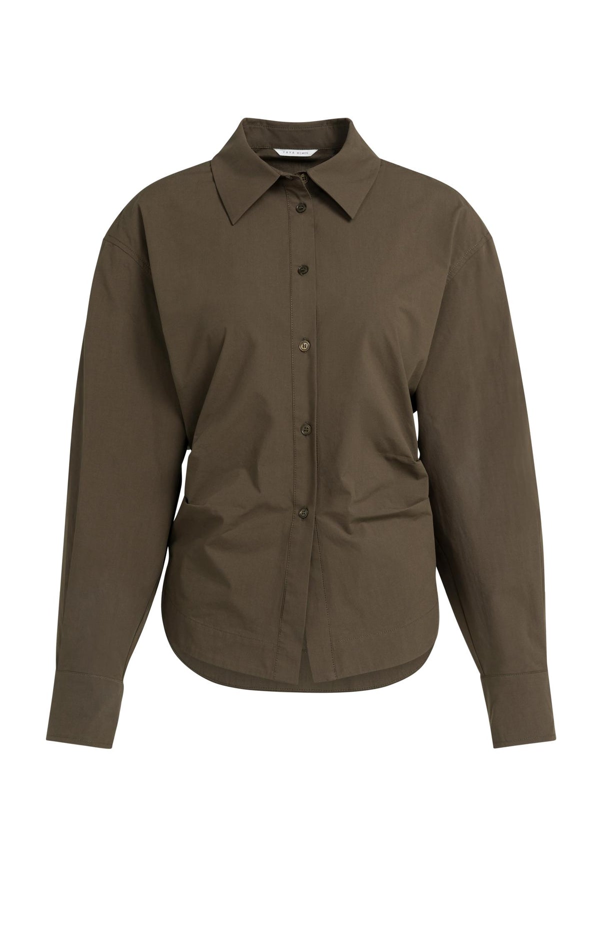 Blouse with waist accent and pleat detail - Type: product