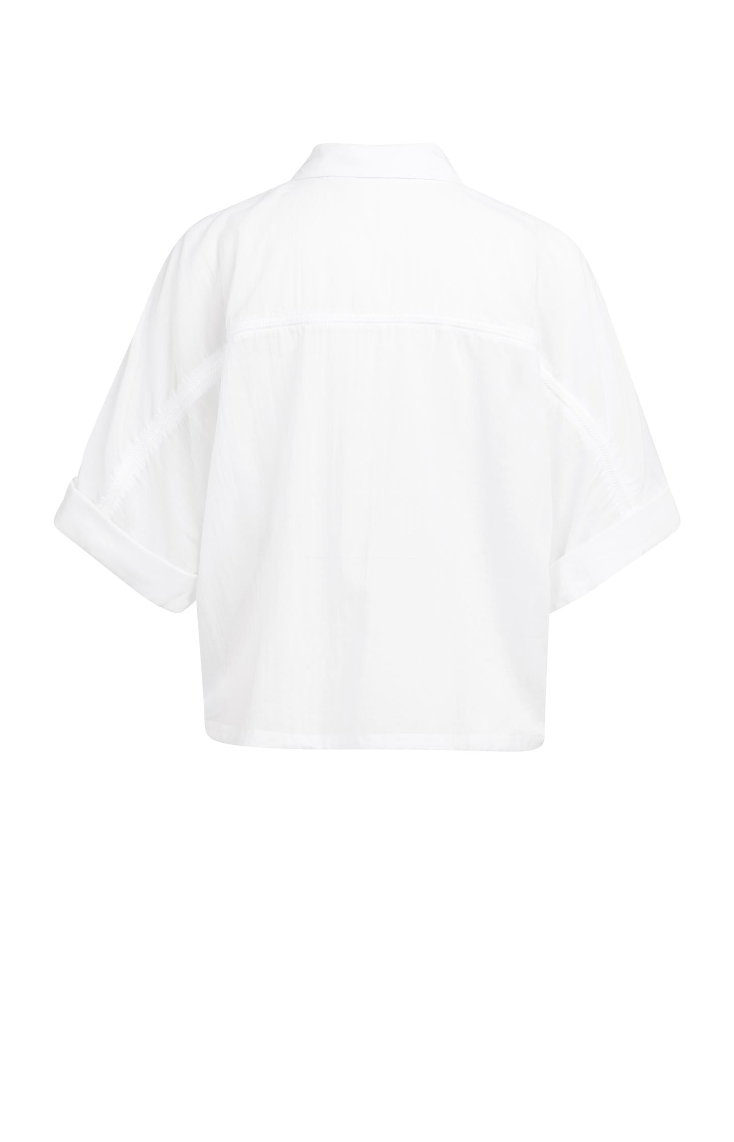 Blouse with wide sleeves and braided details - Type: lookbook