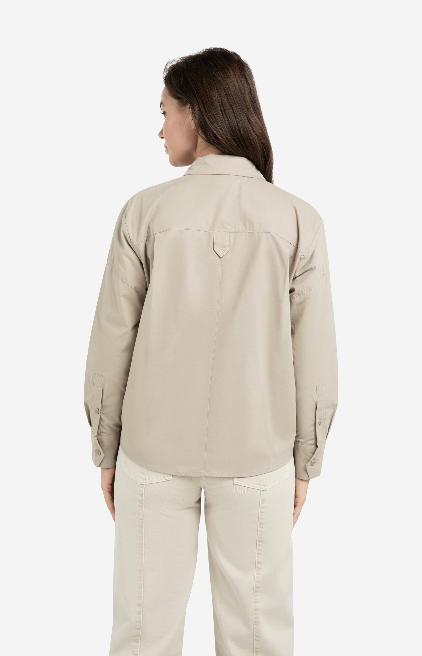 Boyfriend blouse with seam detail