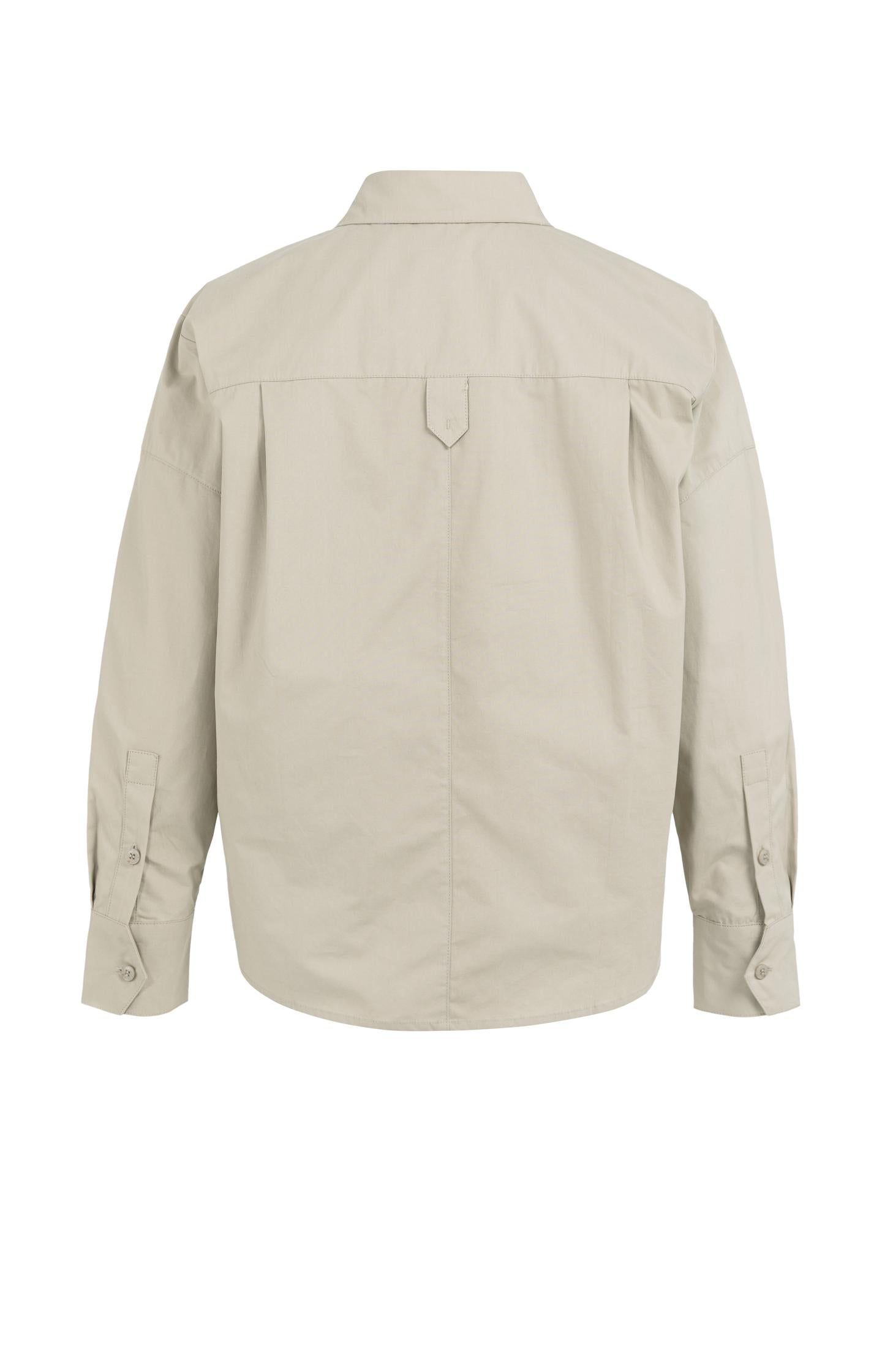 Boyfriend blouse with seam detail