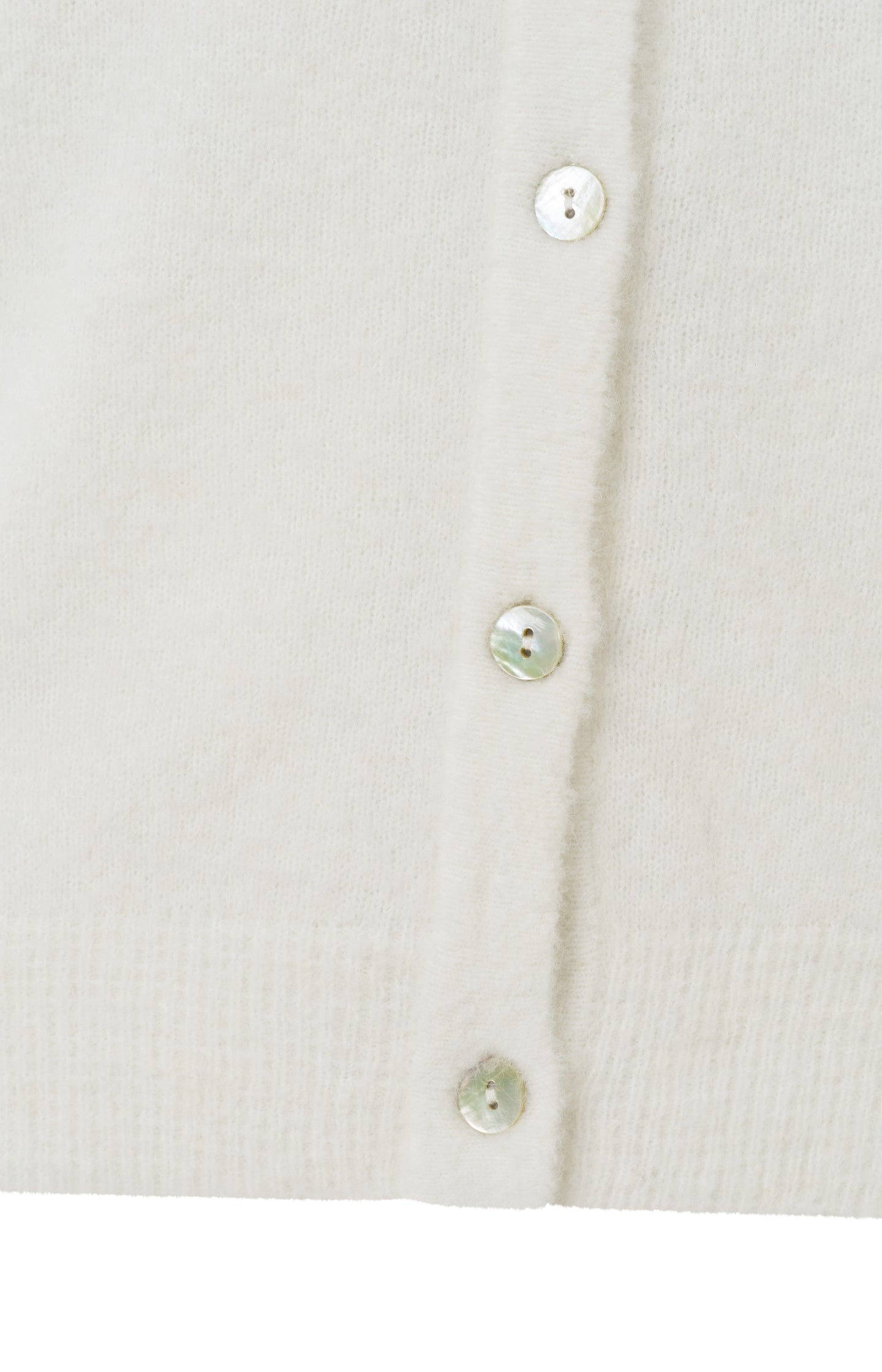 Cardigan with long sleeves, buttons and ribbed trims