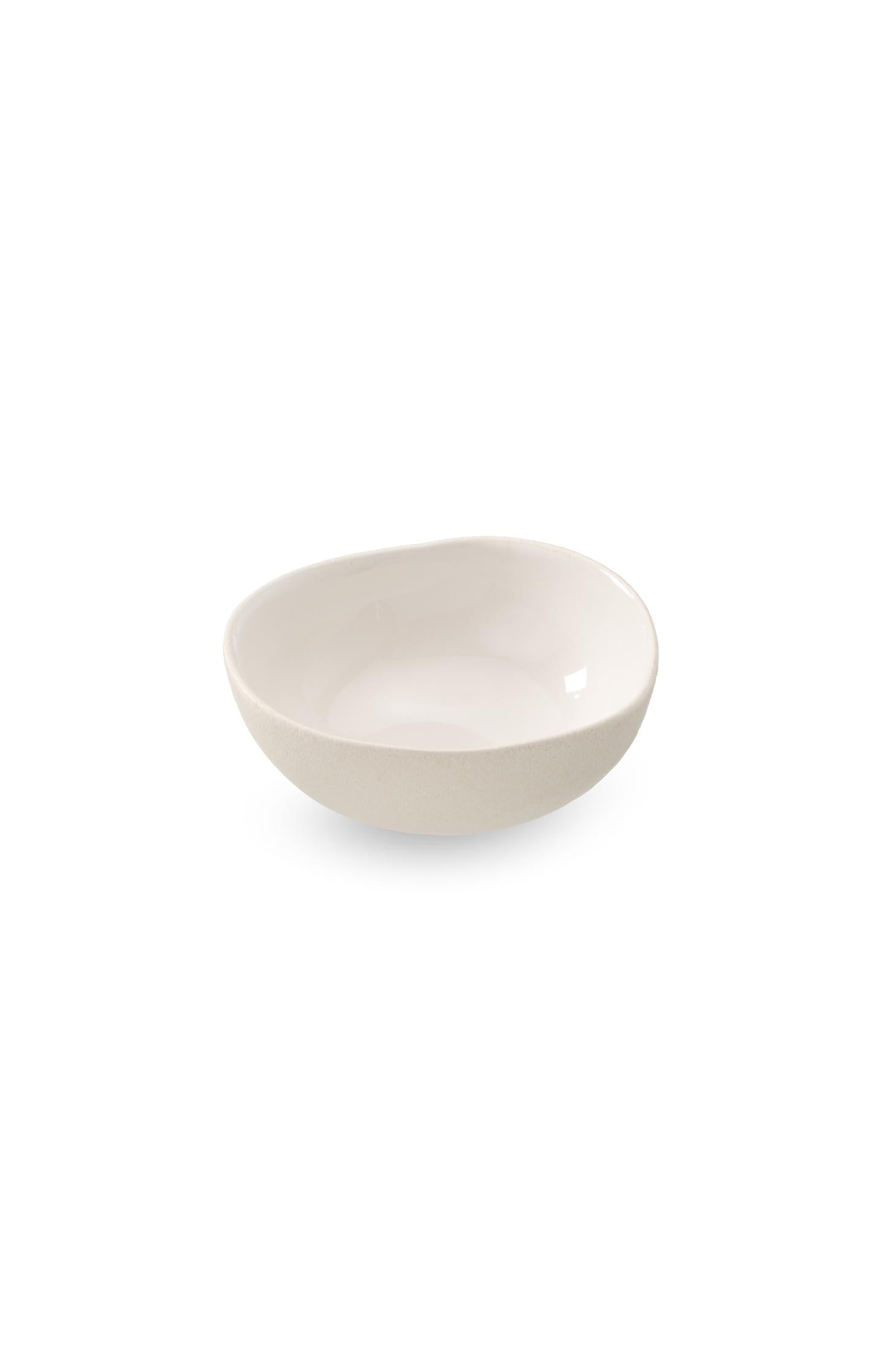 Ceramic mini bowl with wavy rim - Type: product