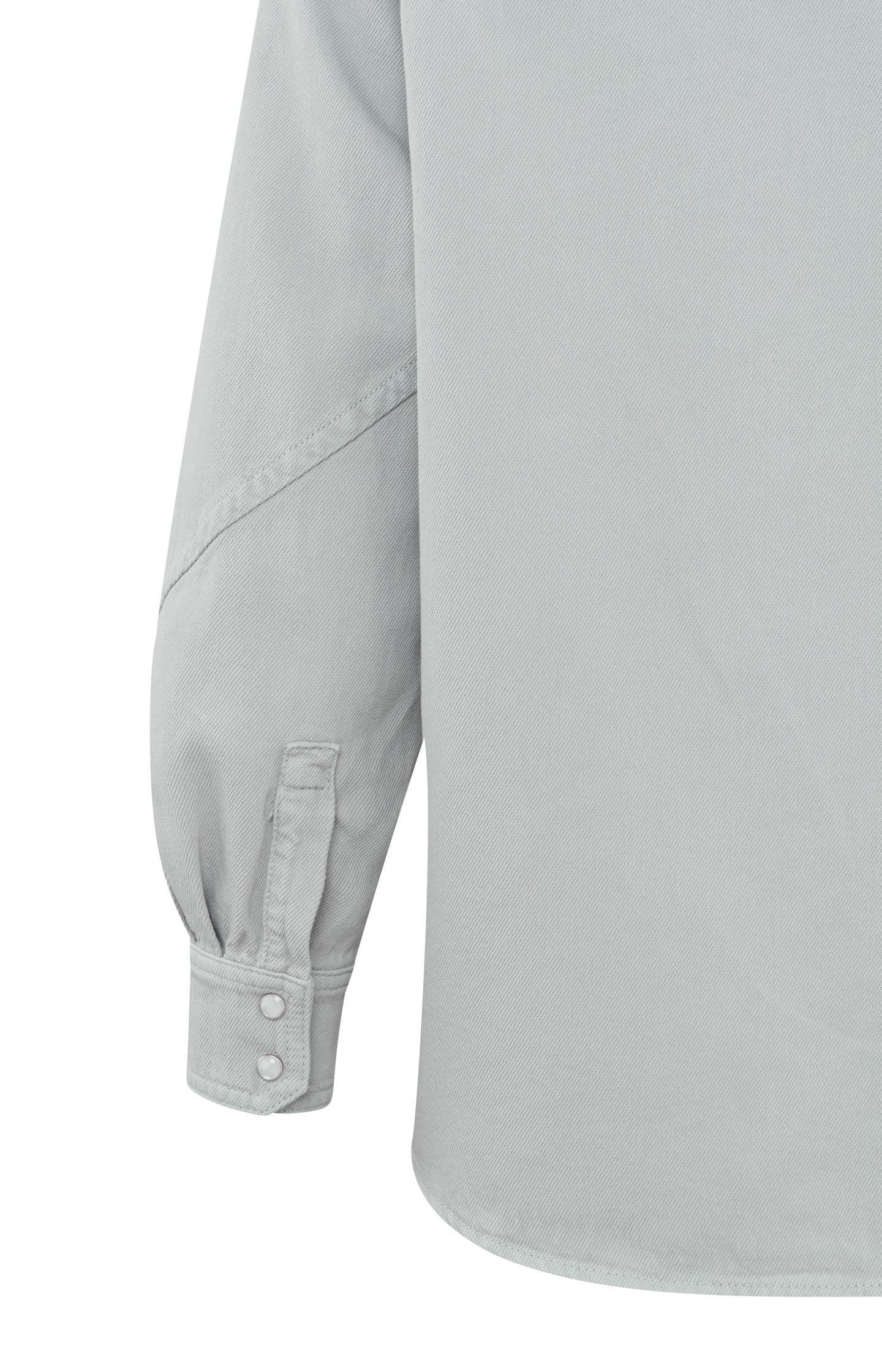 Cotton blouse with collar, long sleeves and buttons