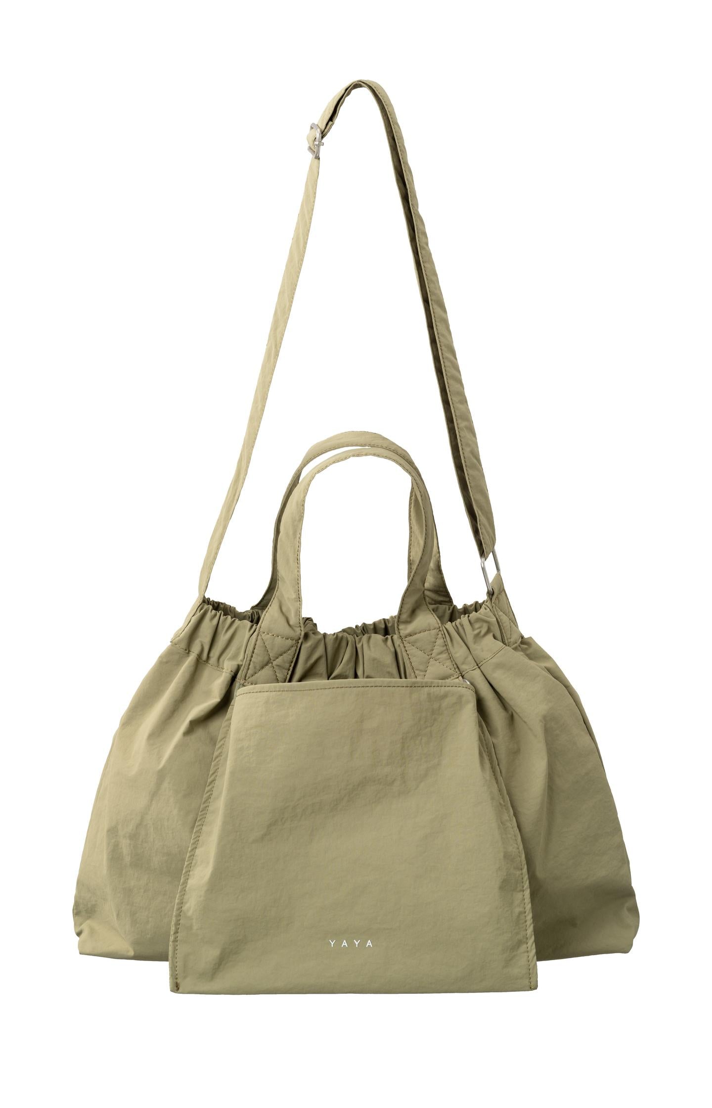 Crossbody sports bag with handle, side pockets and elastic - Type: product