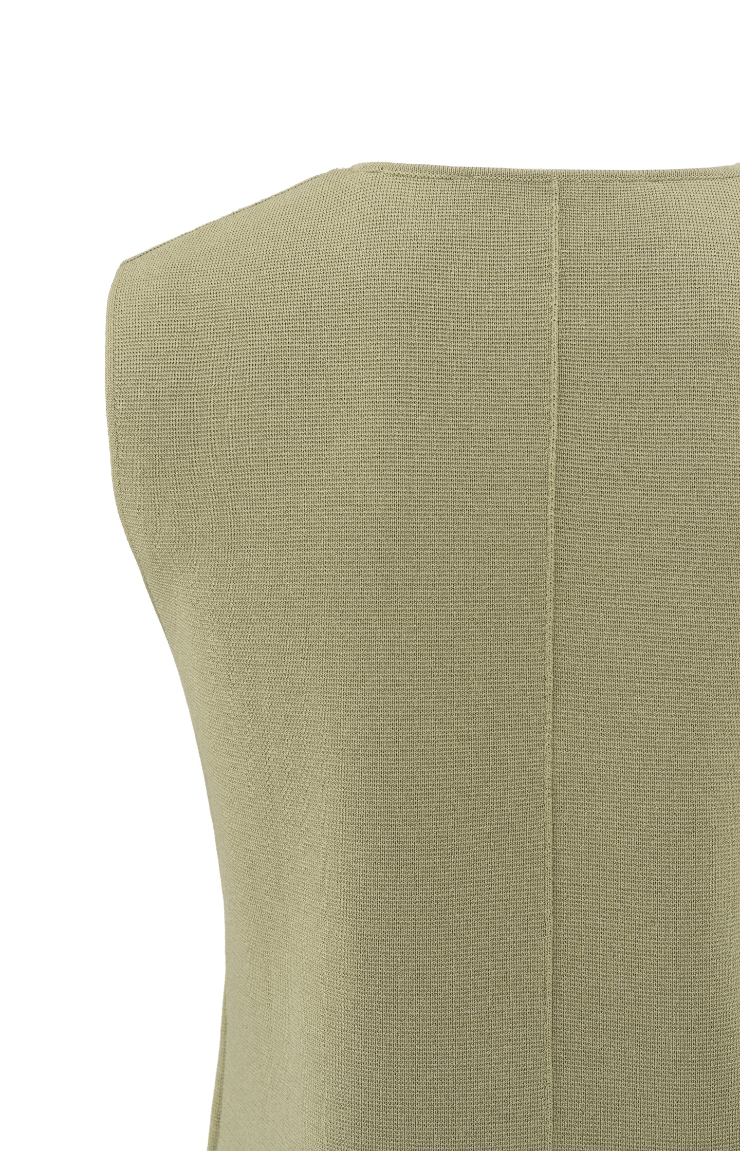 Fine knitted gilet with V-neck