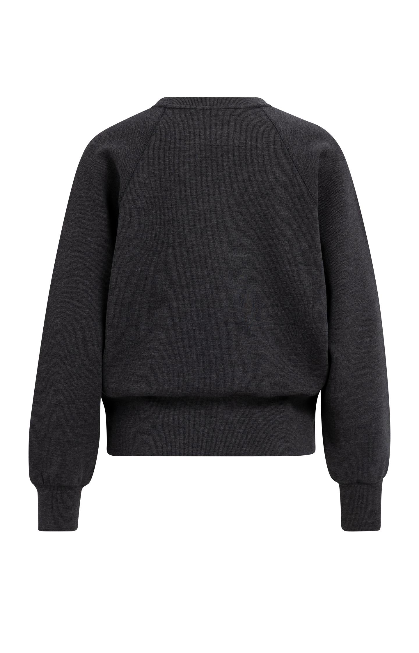 Fine ribbed sweater with raglan sleeves - Type: product