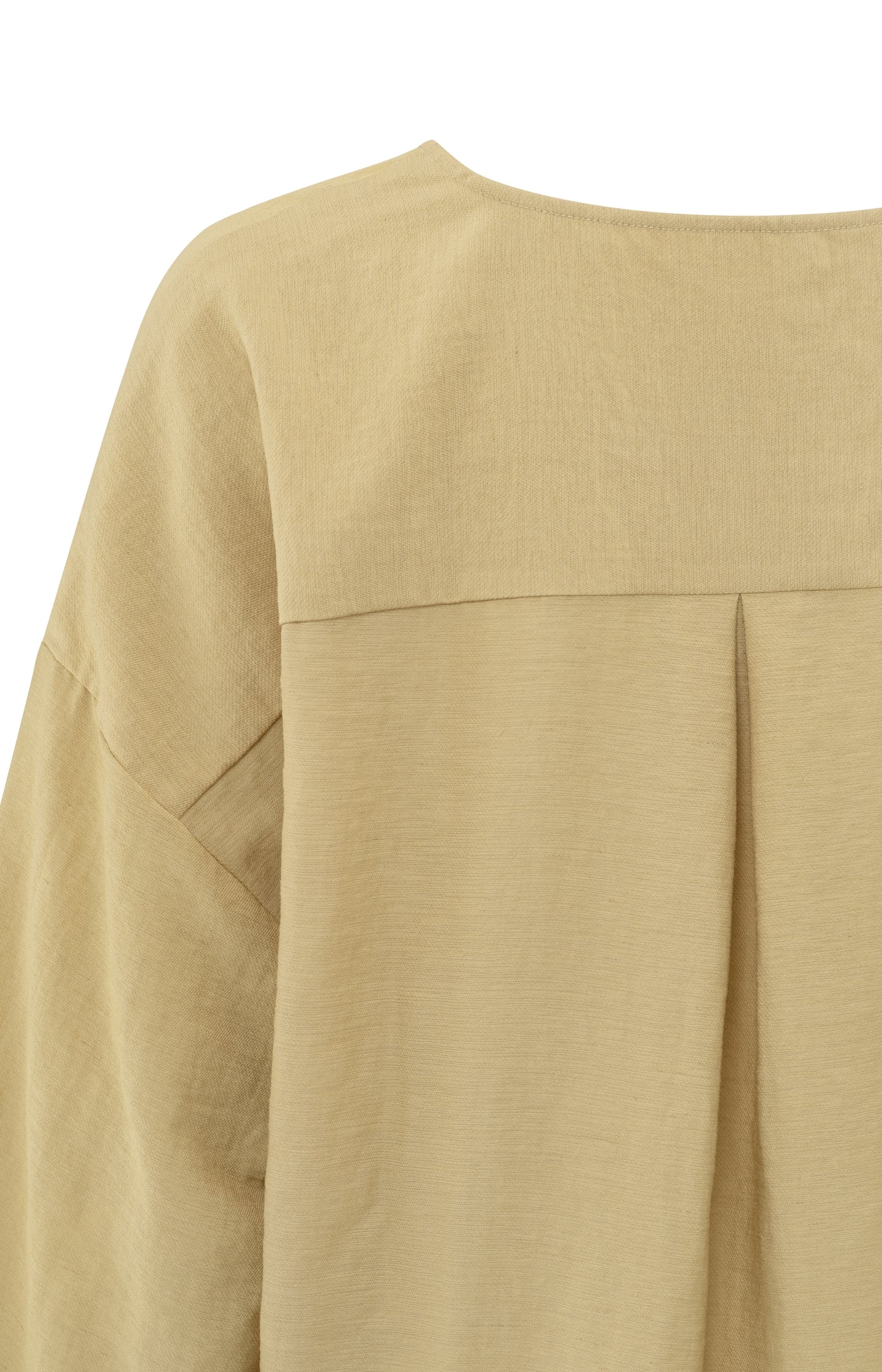 Flowy V-neck blouse with loose fit