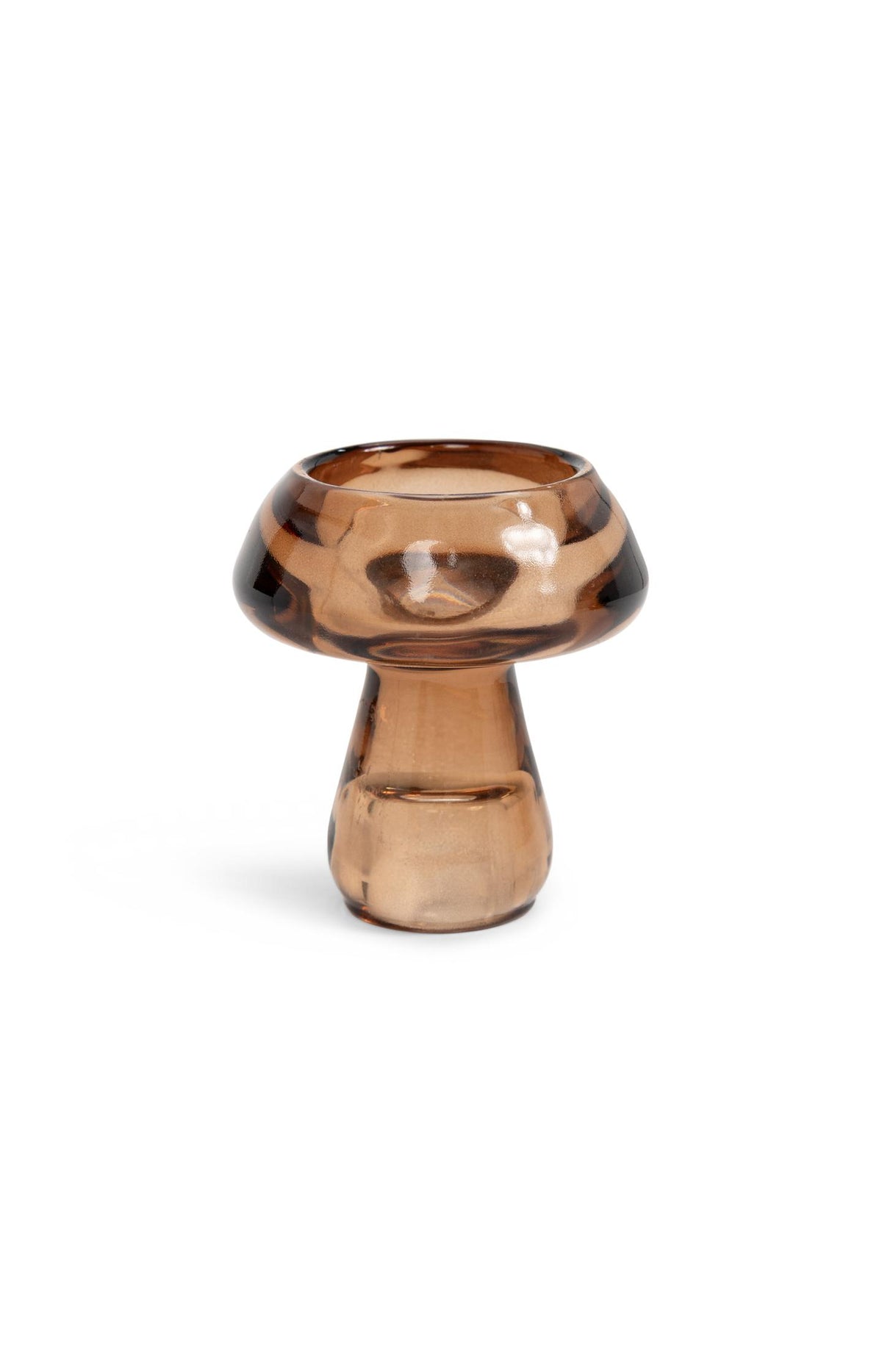 Glass mushroom tealight holder - S - Type: product