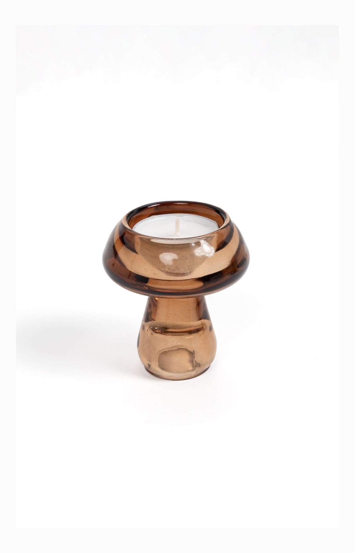 Glass mushroom tealight holder - S - Type: product