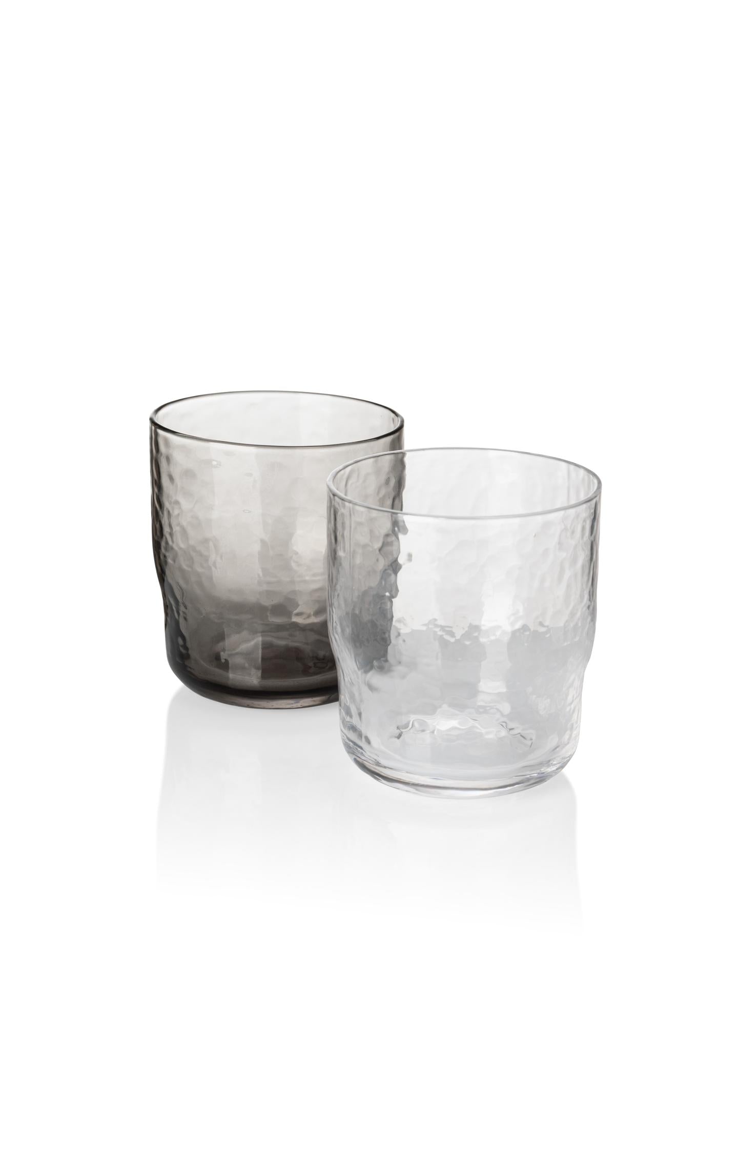 Gehämmertes Wasserglas