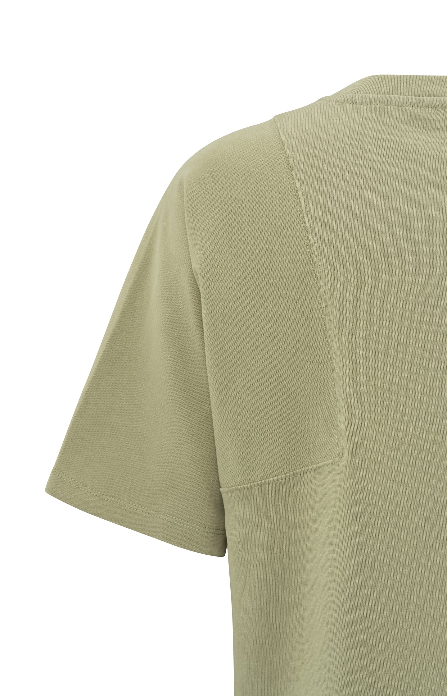 Heavyweight T-shirt with subtle stitch details
