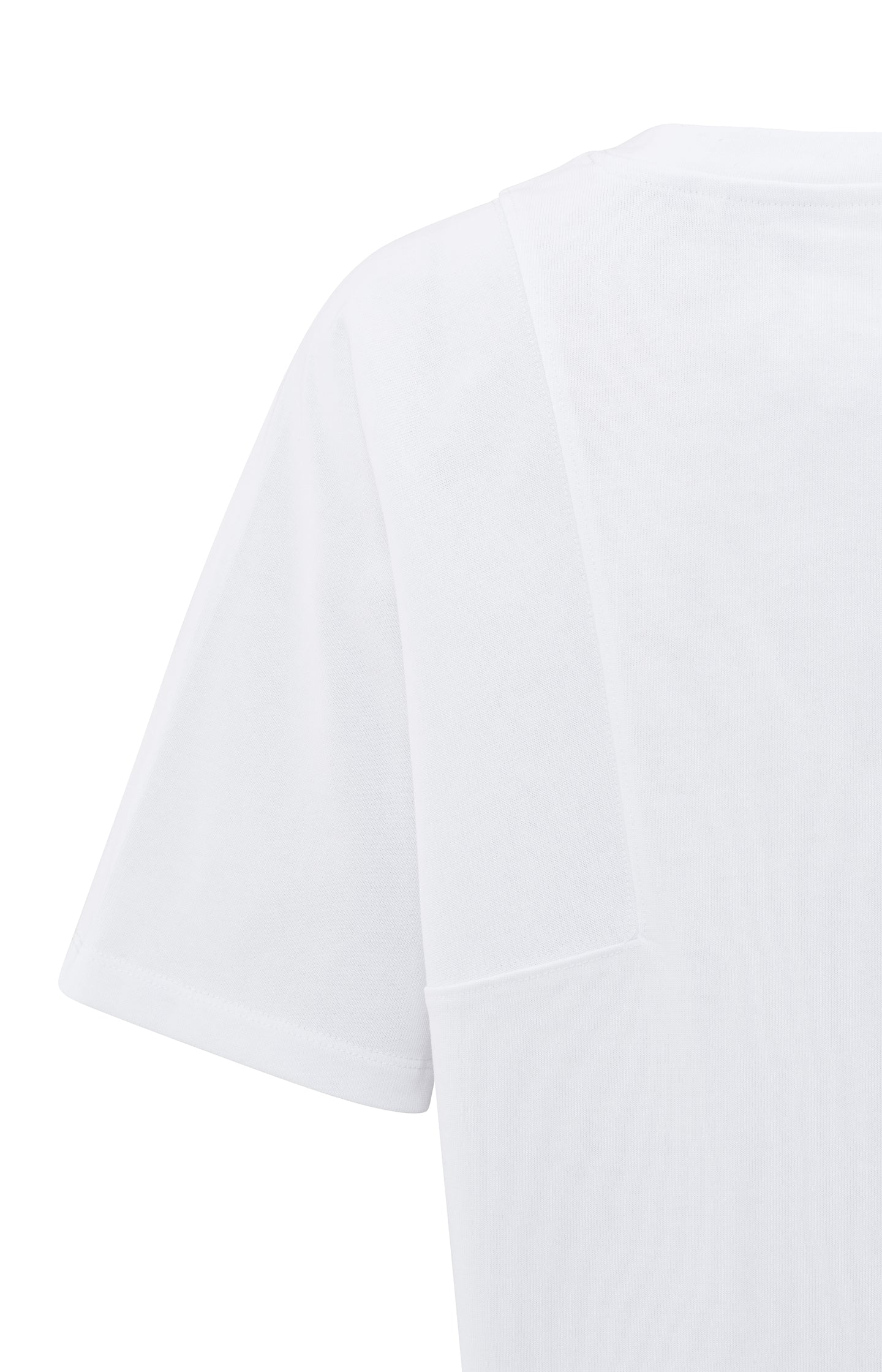 Heavyweight T-shirt with subtle stitch details