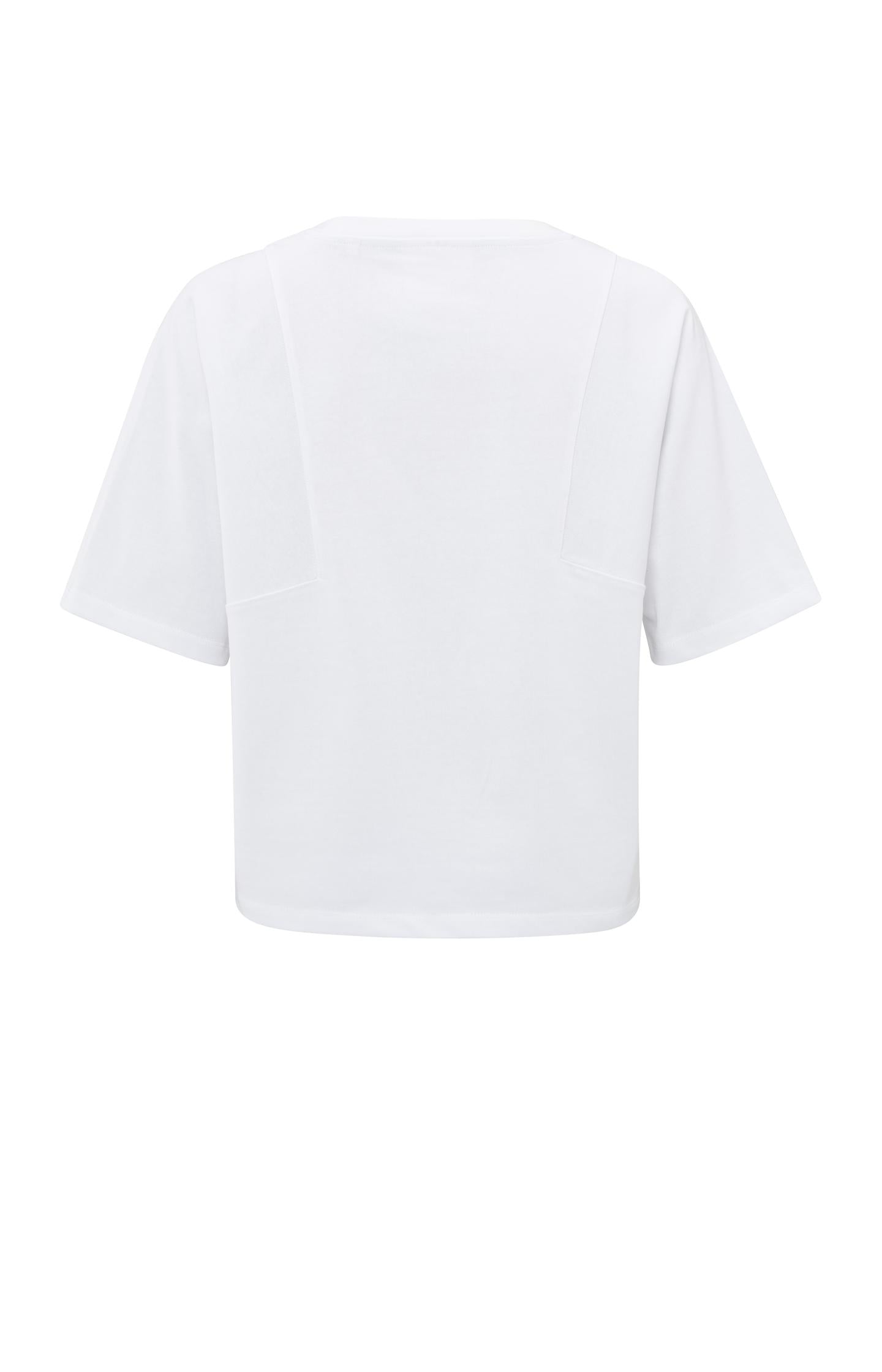 Heavyweight T-shirt with subtle stitch details