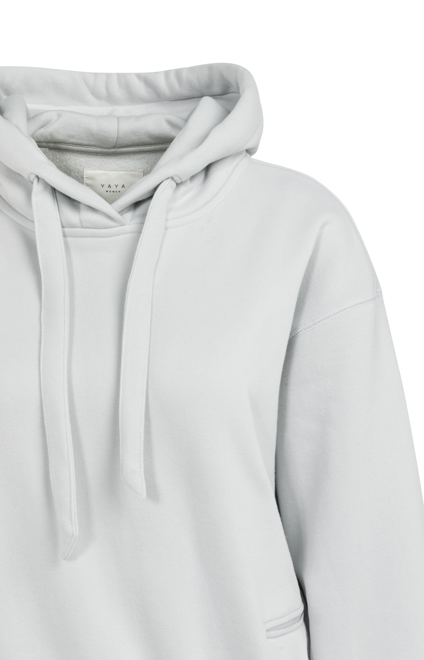 Hoodie with drawstring details - Type: lookbook