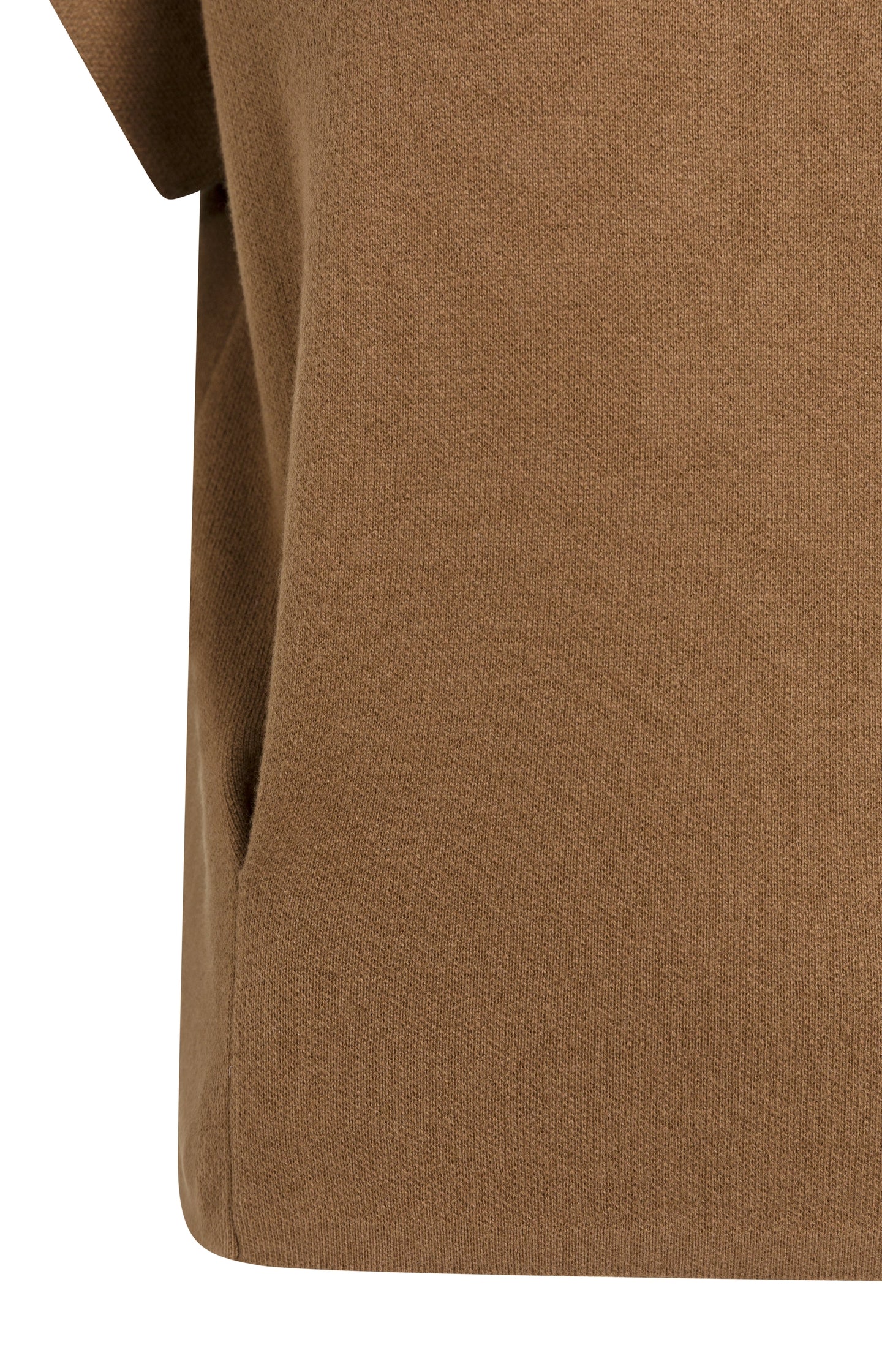 Jacquard knit top with cap sleeves - Type: product