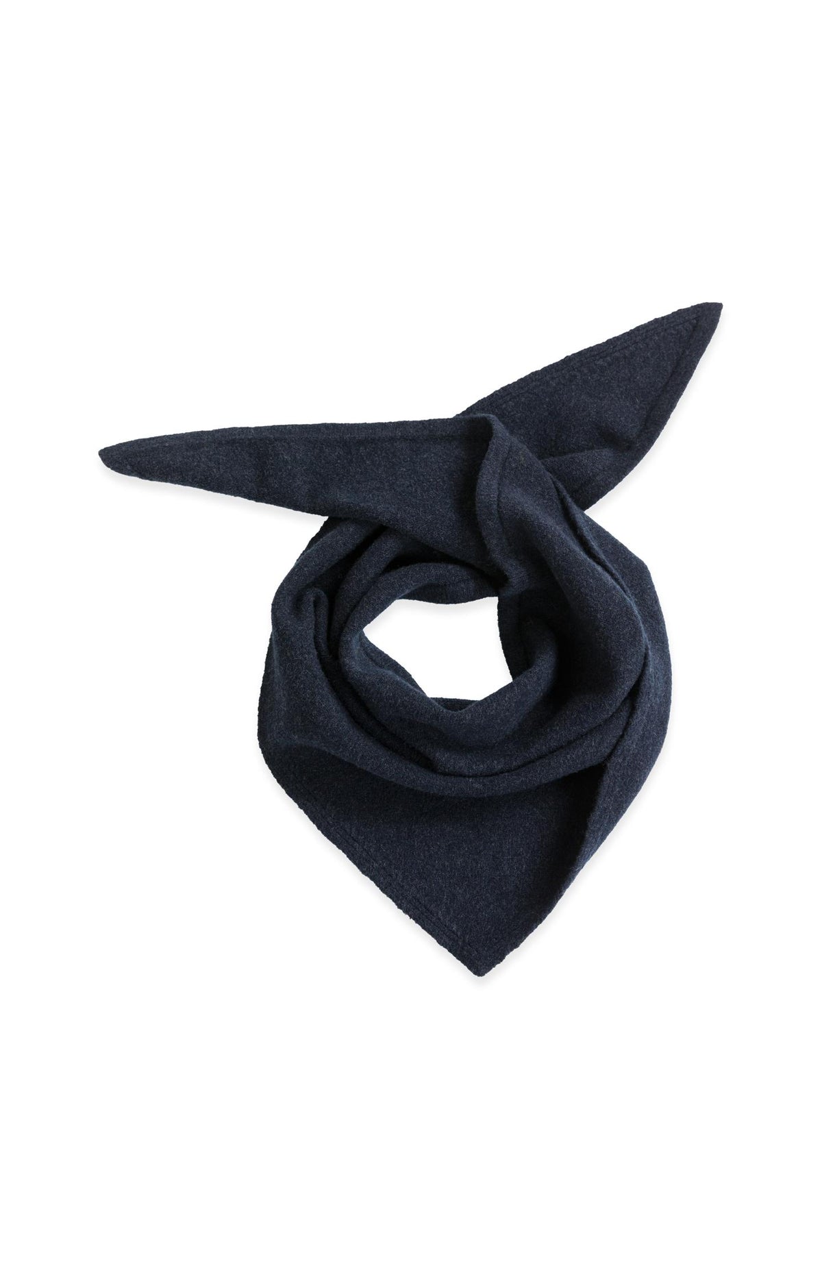 Knitted triangle scarf - Type: lookbook