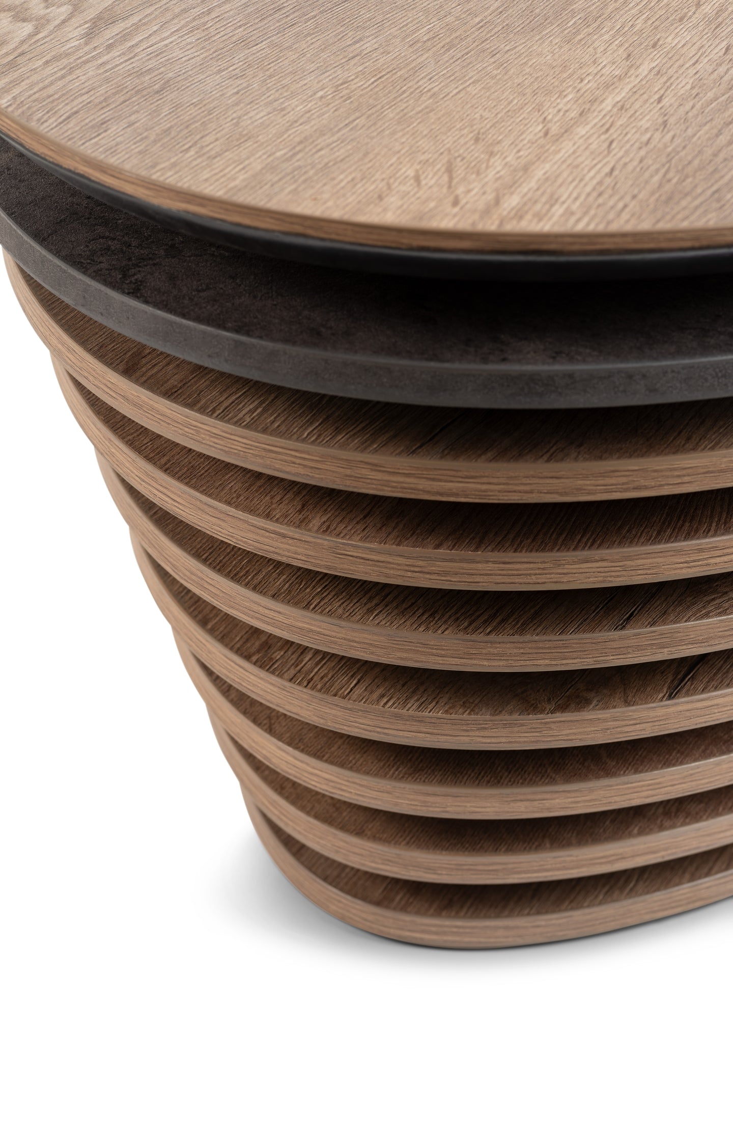 Large oval coffee table