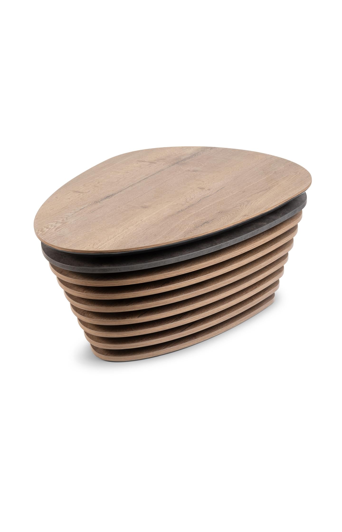 Large oval coffee table