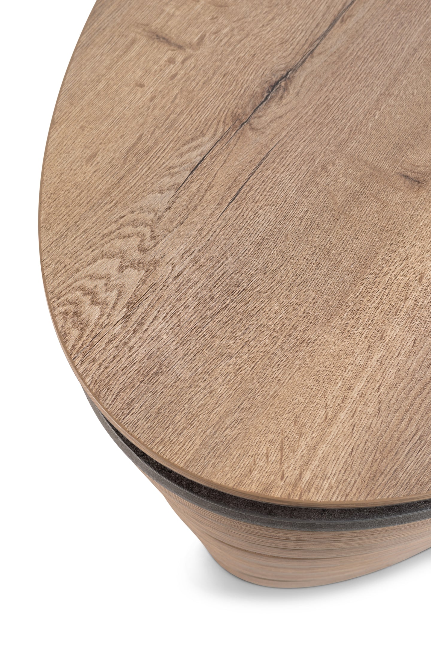 Large oval coffee table