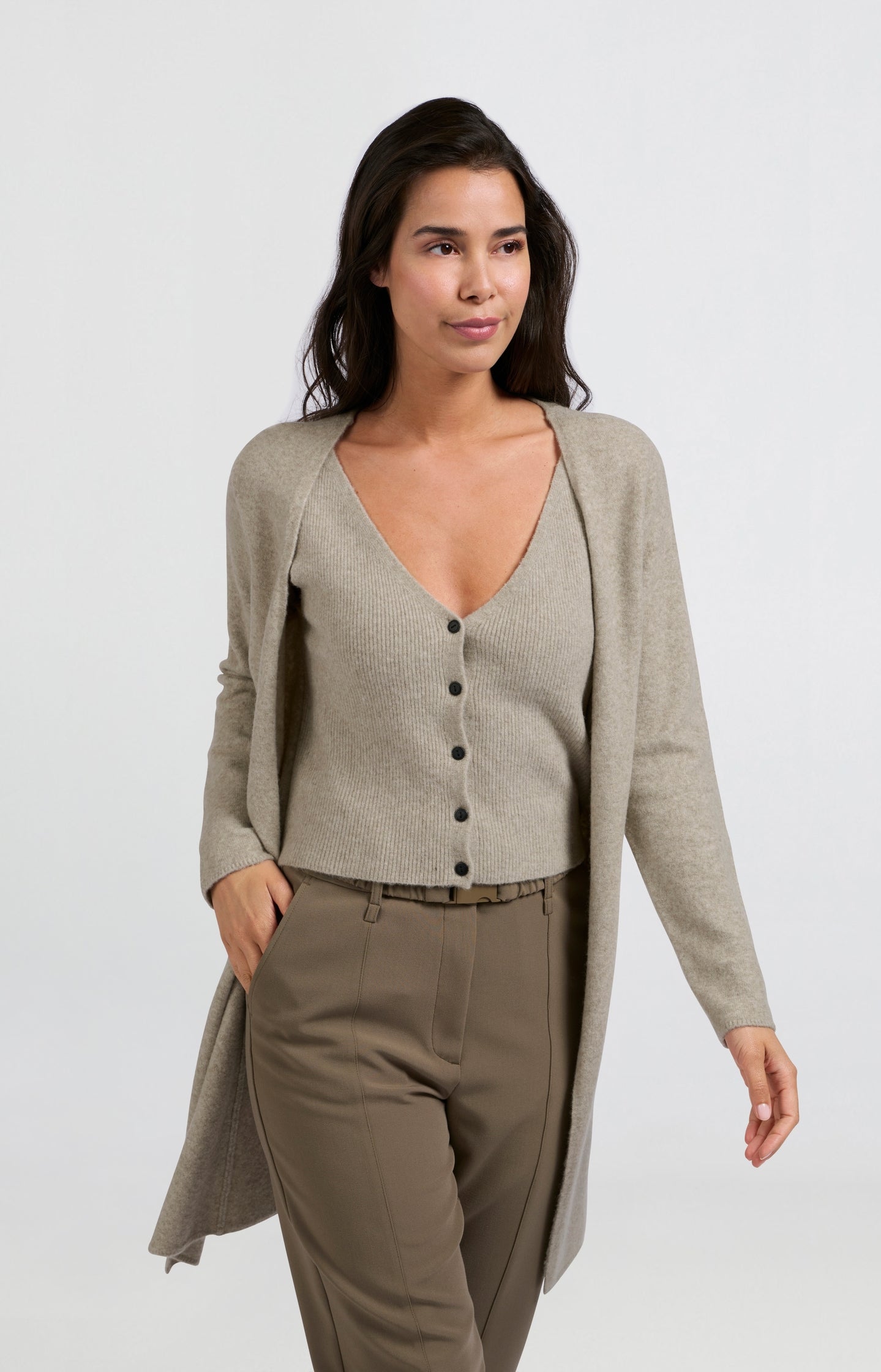 Cardigan Bluse LÃ¤nger Als Jacke Langer Cardigan Mit