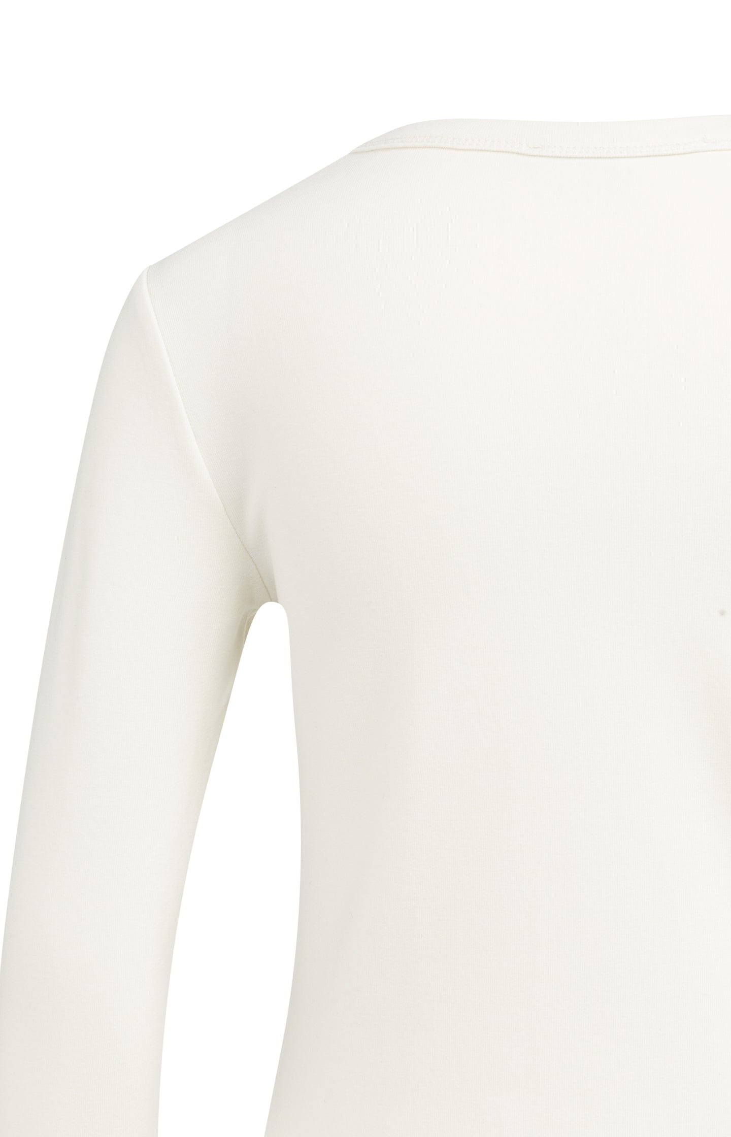 Long sleeve T-shirt with round neckline - Type: product