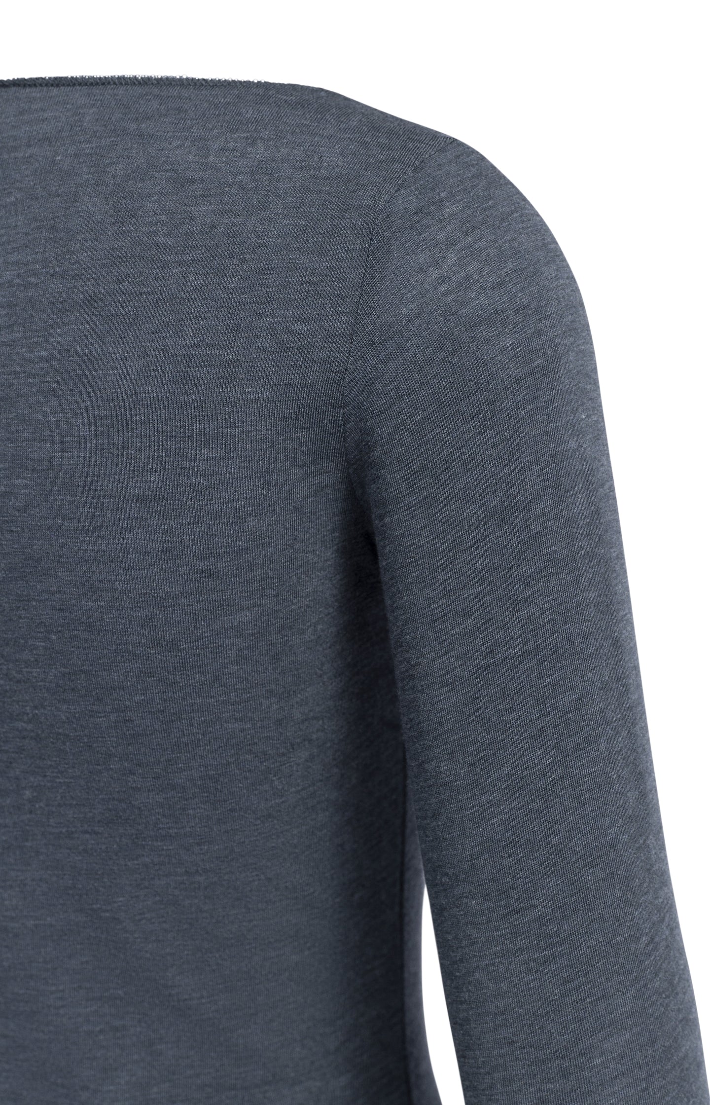 Long sleeve top with boat neck - Type: product
