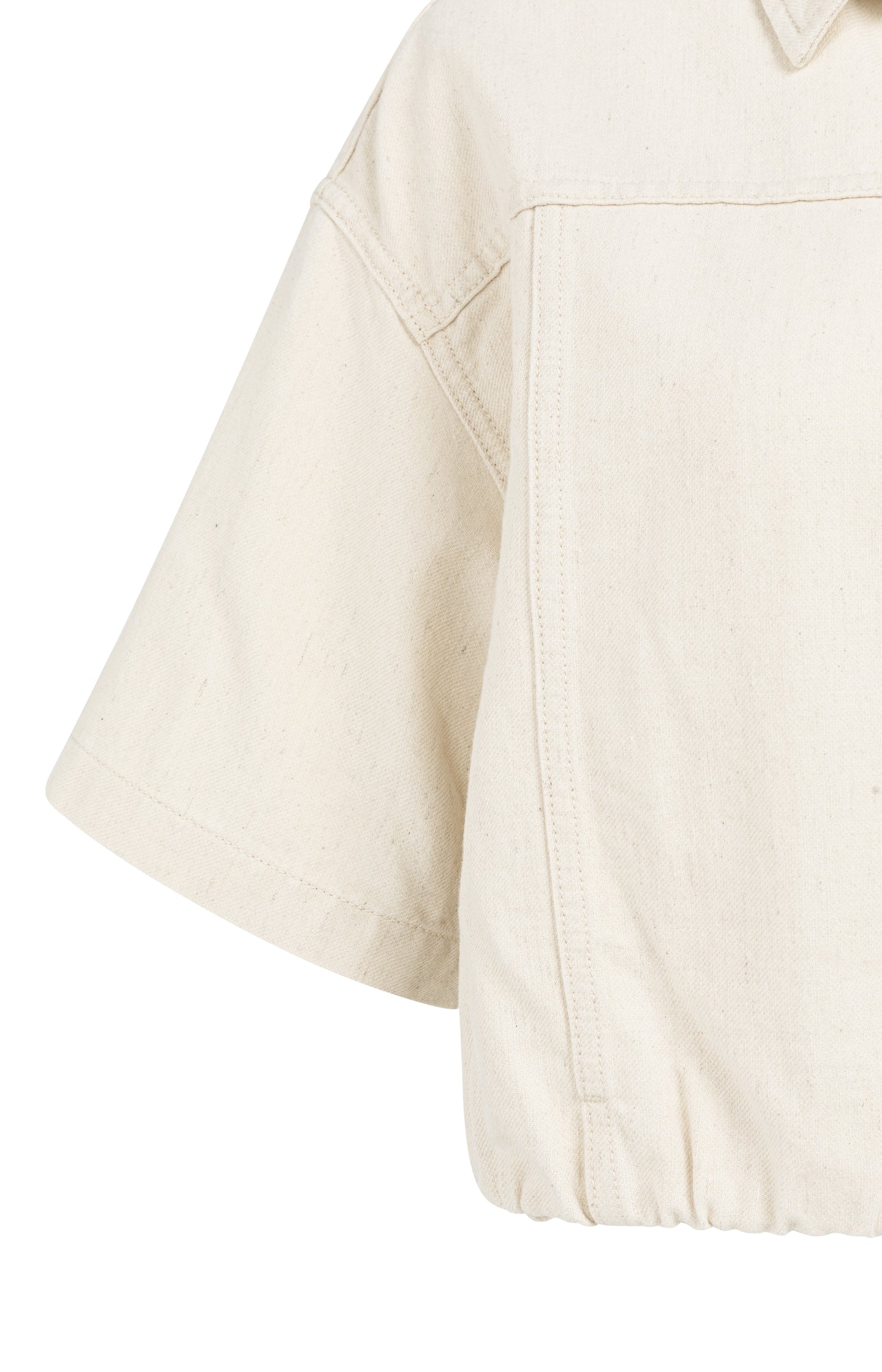 Loose-fit jacket with a denim look