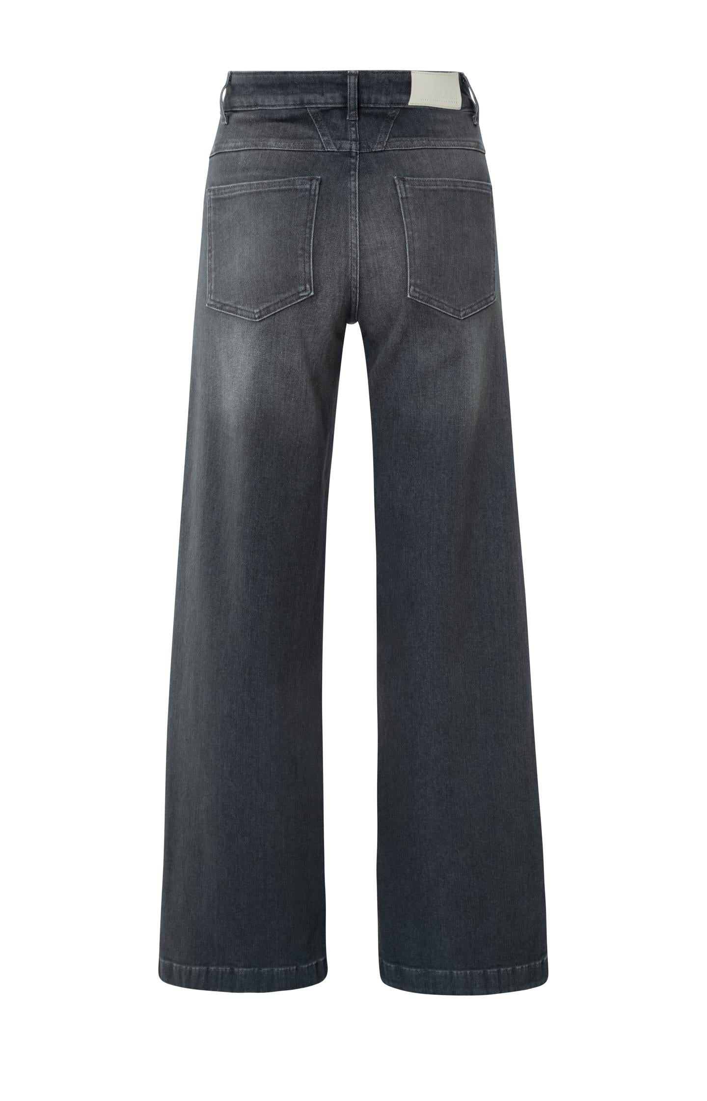 Loose fit jeans with high waist and wide legs (L30)