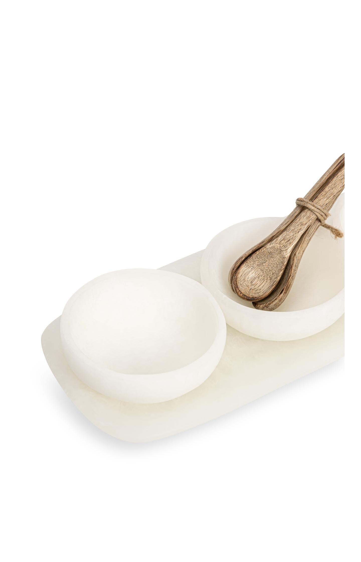 Mango wood mini spoons - set of 3 - Type: product