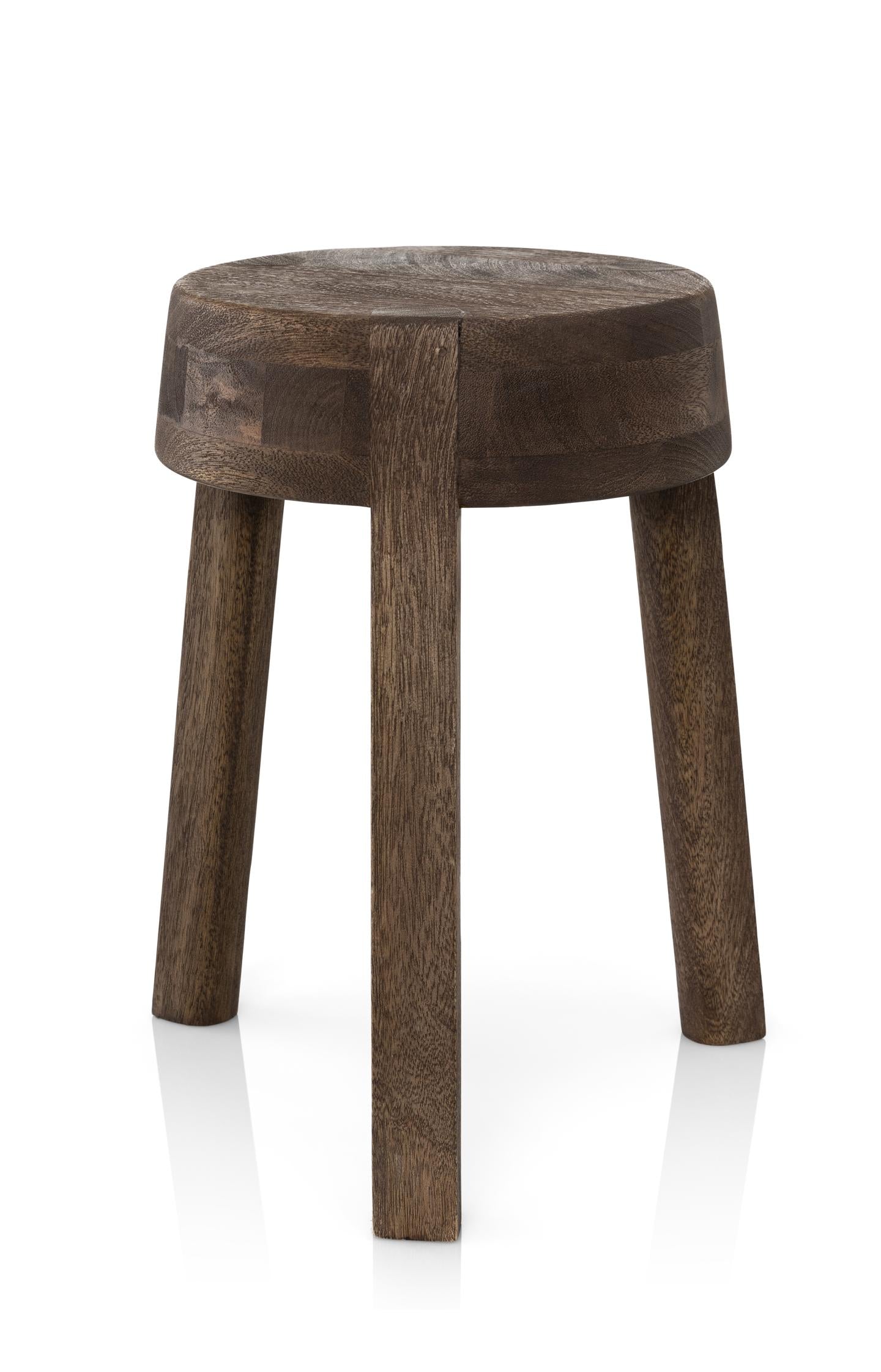 Mango wood stool - Type: product