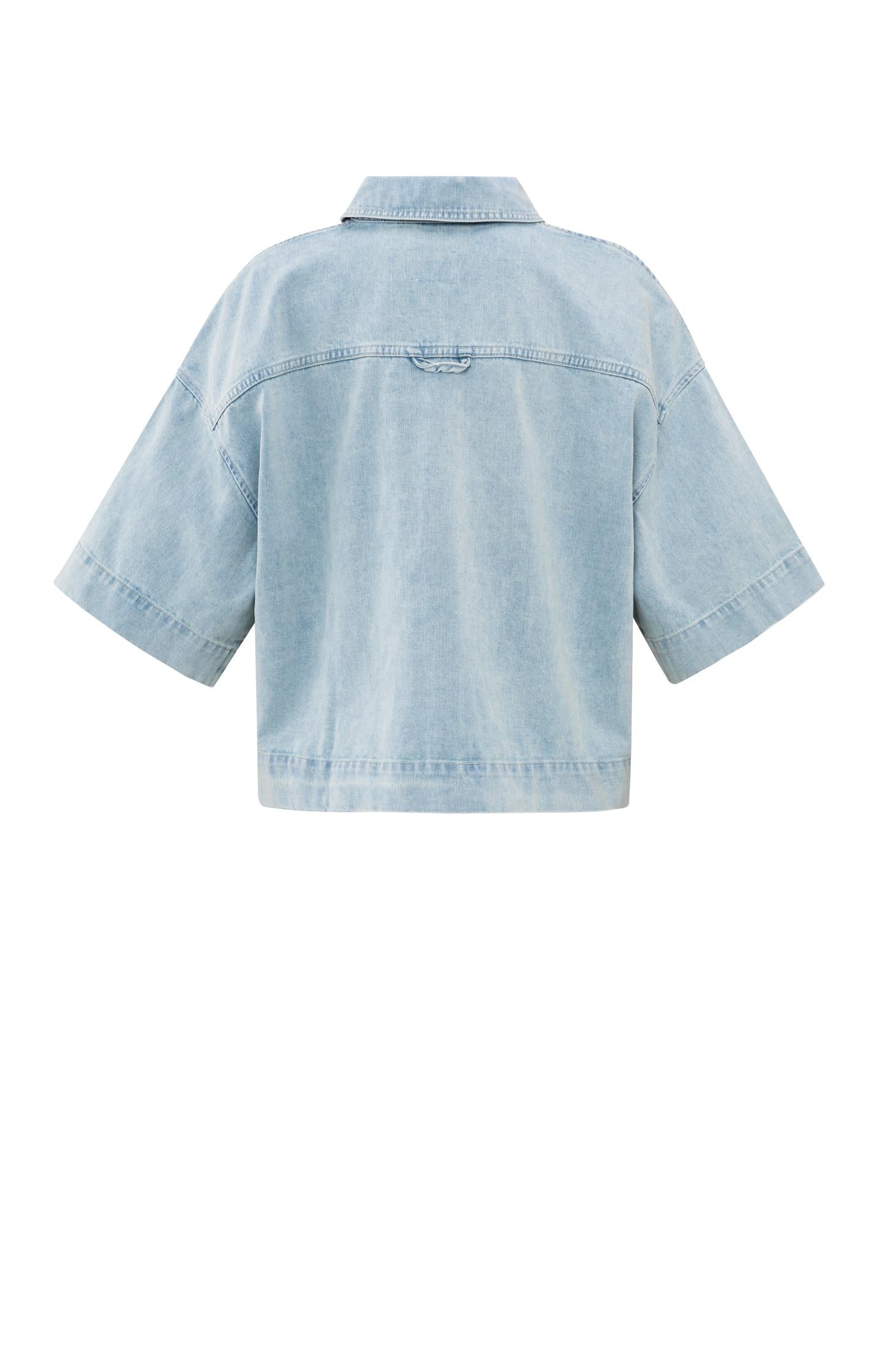 Oversized denim jacket