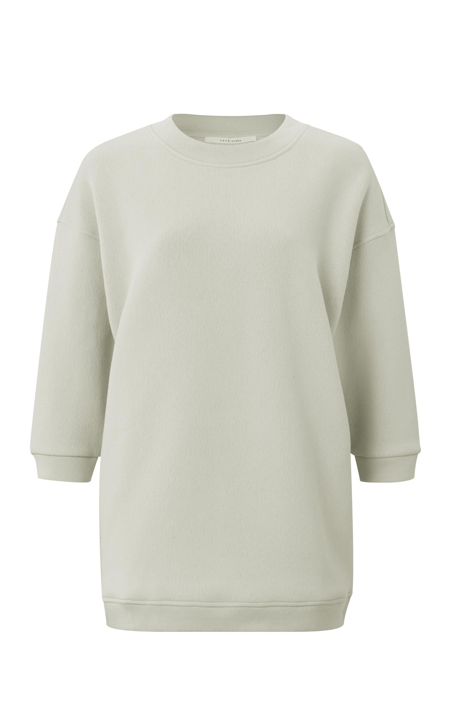 Oversized sweatshirt with crewneck and long sleeves - Type: product