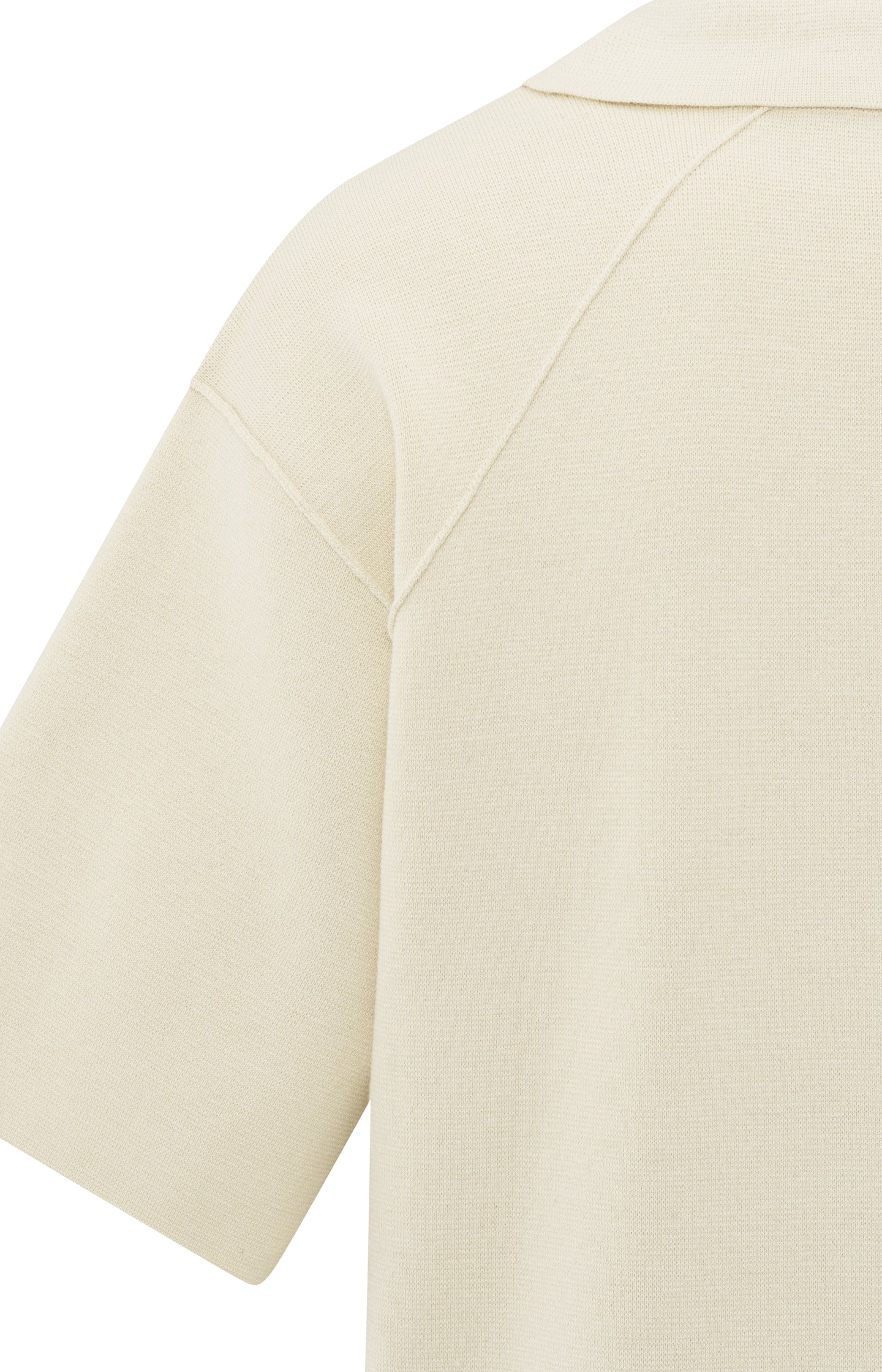 Polo dress with zipper