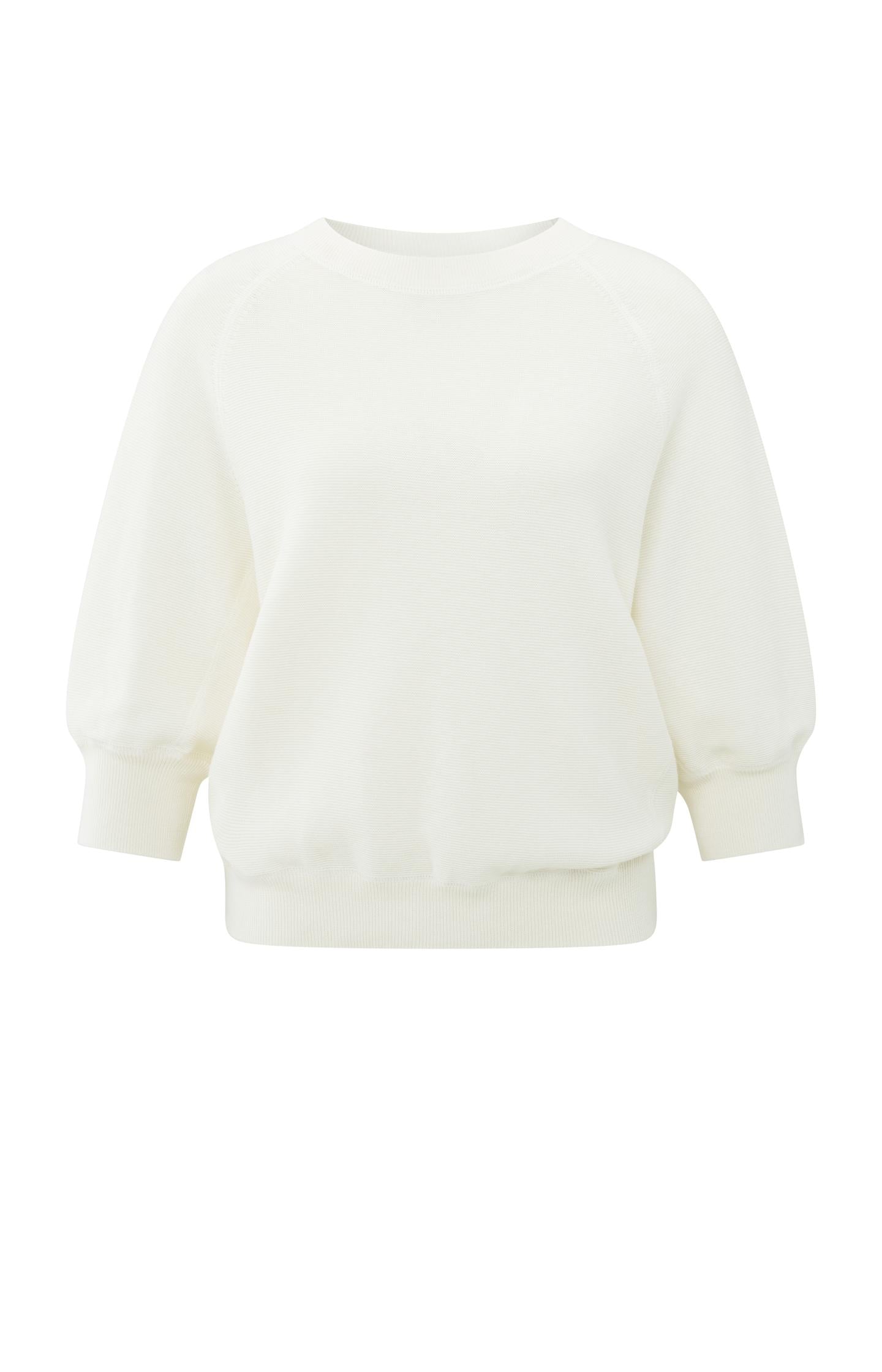 Raglan sweater with subtle balloon sleeves - Type: product