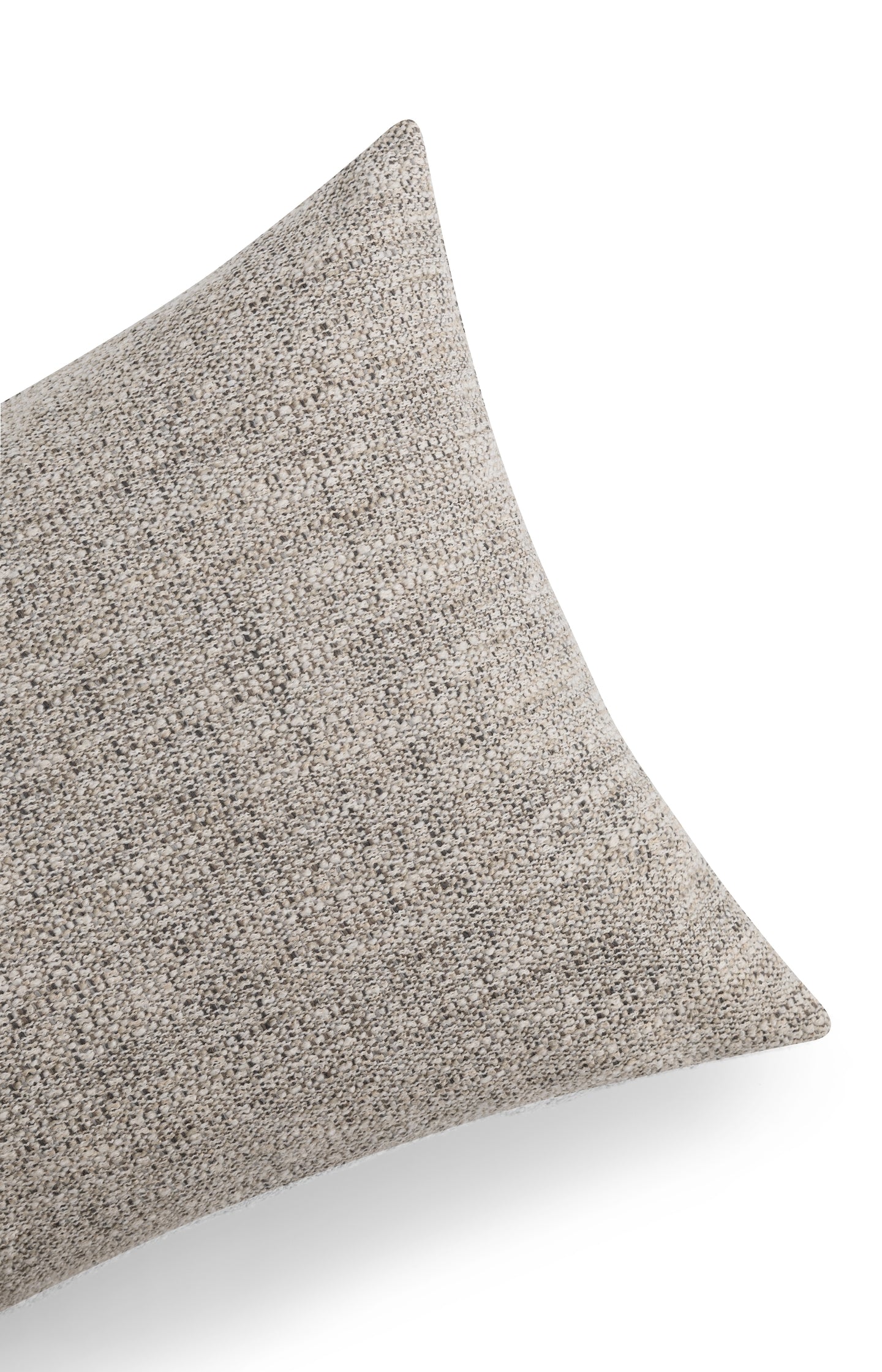 Rectangular cushion with woven texture