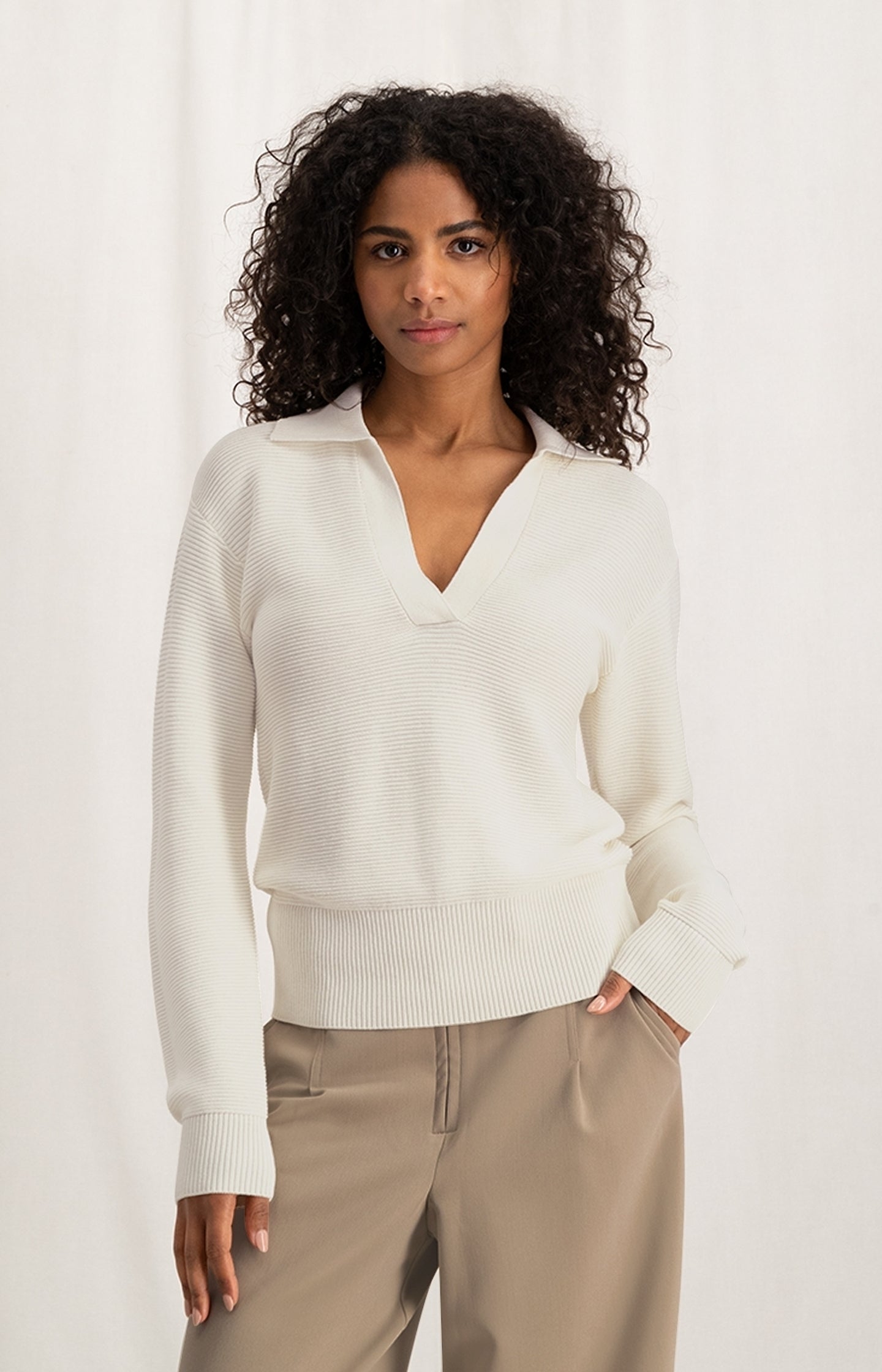 Bamboo Basics 2-pak dames shirts lange mouw V-hals - Liv kopen? (Bamboe) Bekijk Online
