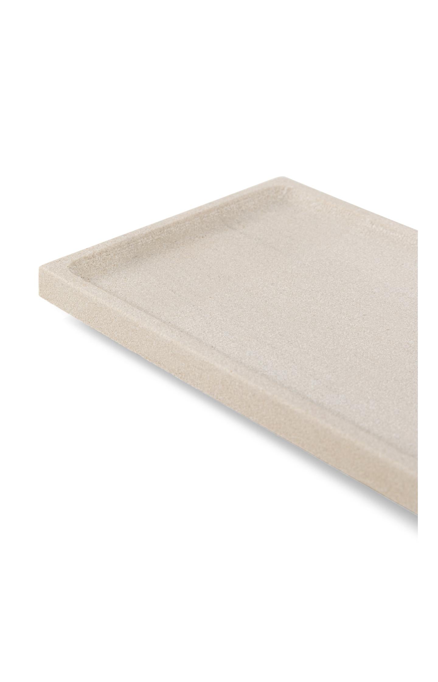 Sandstone serving platter