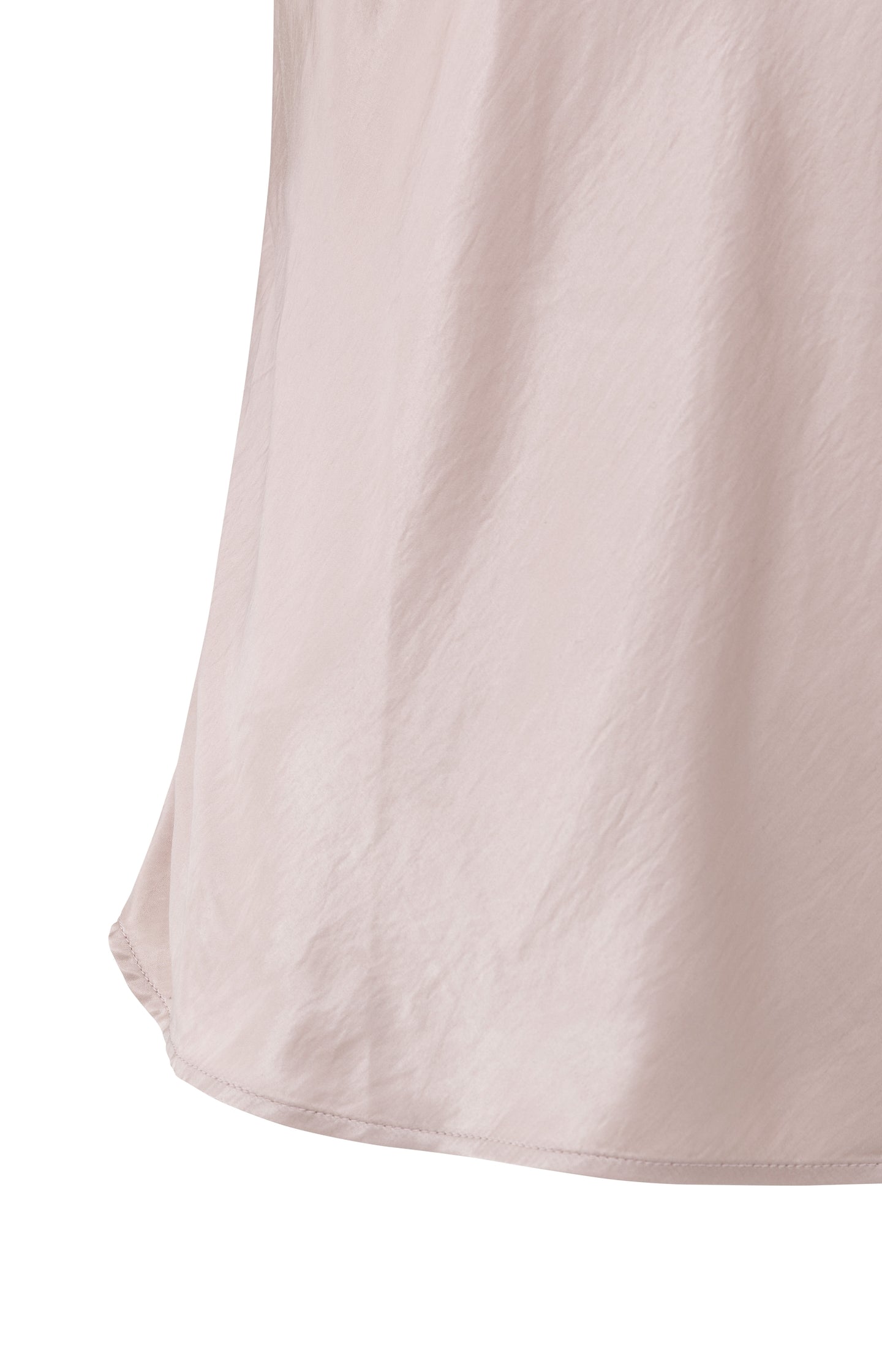 Satin V-neck singlet with adjustable straps