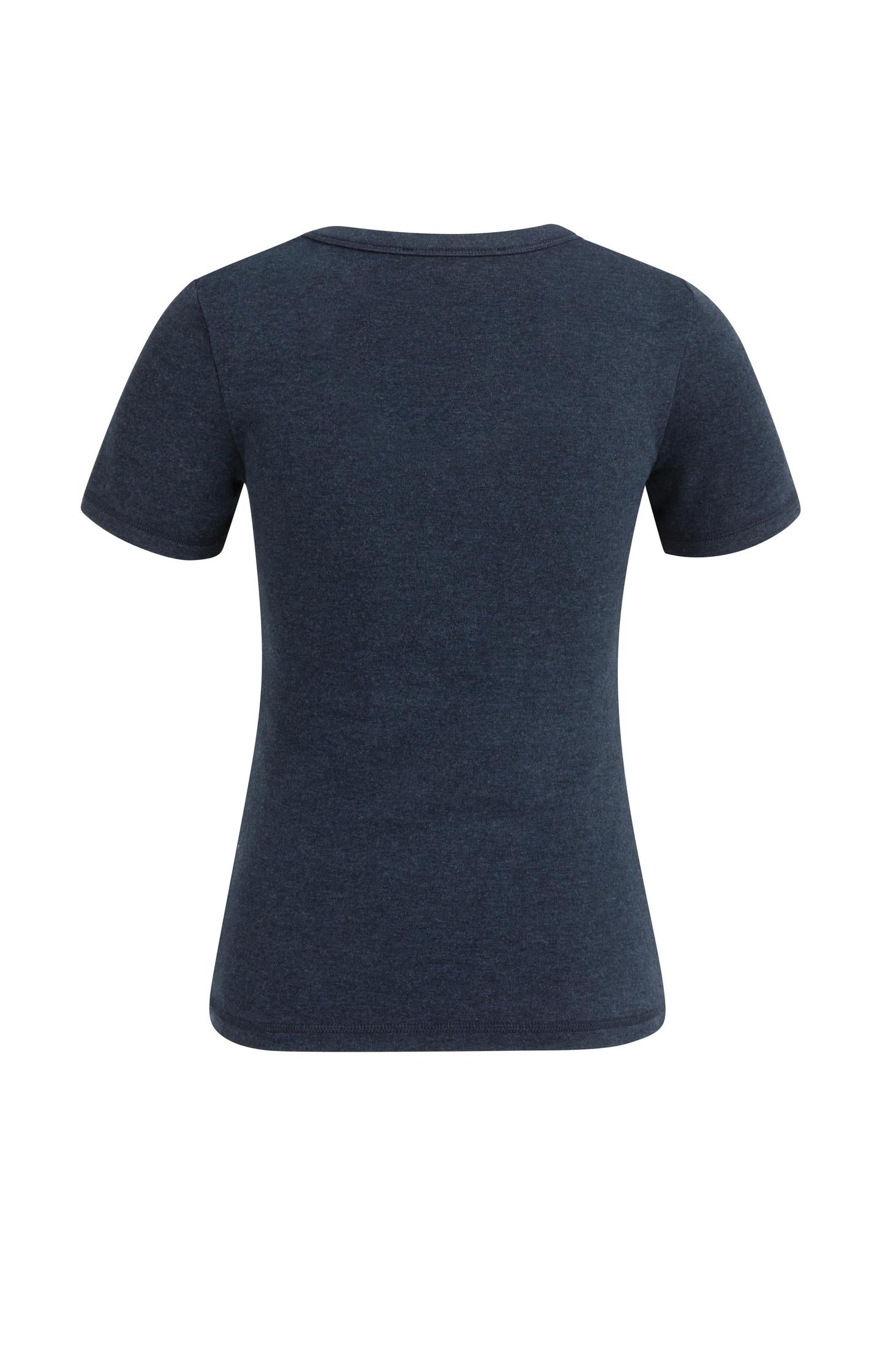 Short sleeve T-shirt with round neck