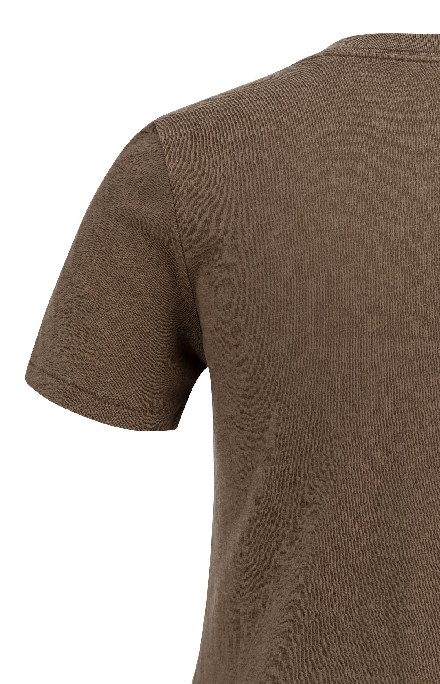 Short sleeve T-shirt with subtle washed effect