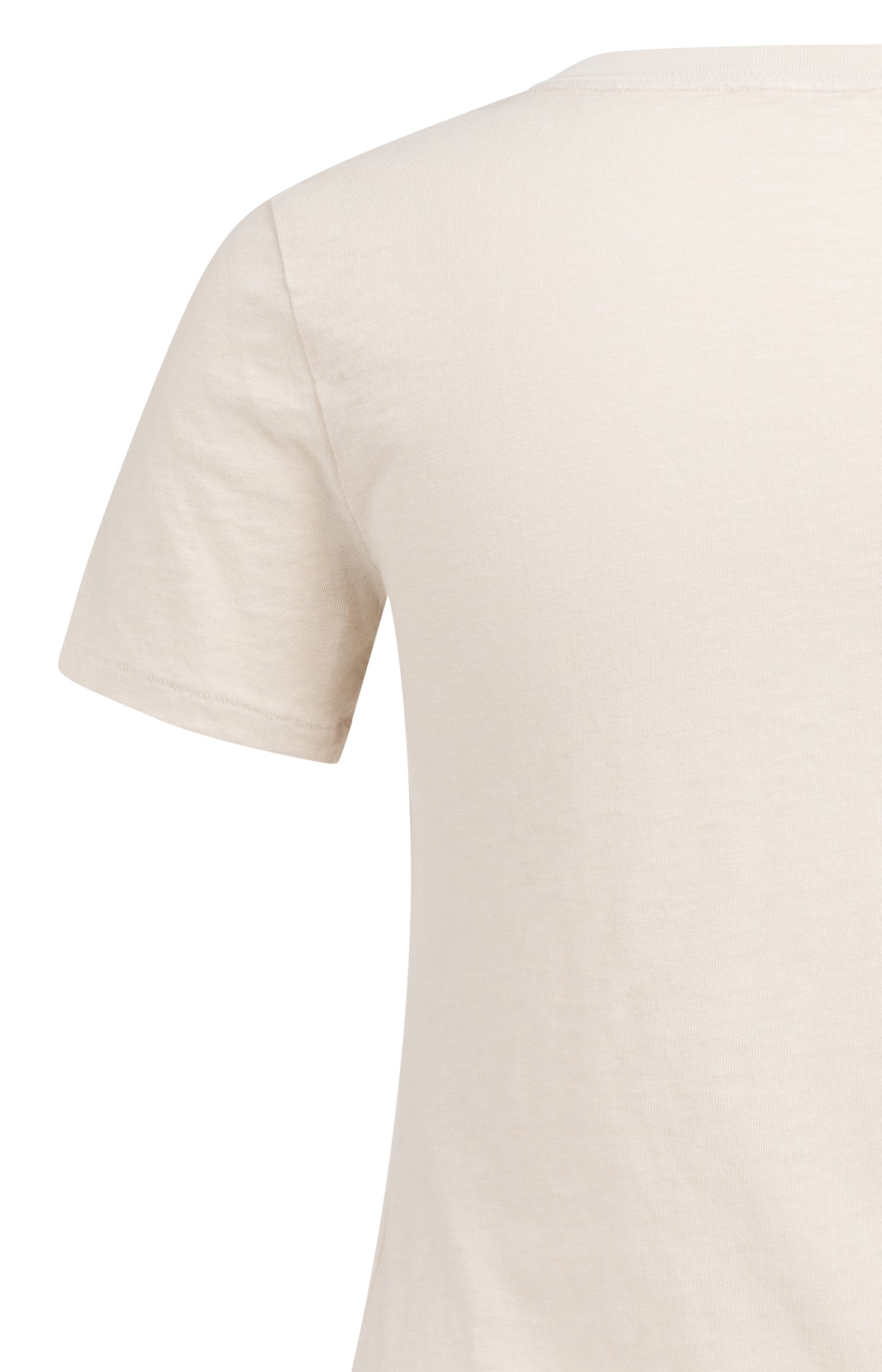 Short sleeve T-shirt with subtle washed effect