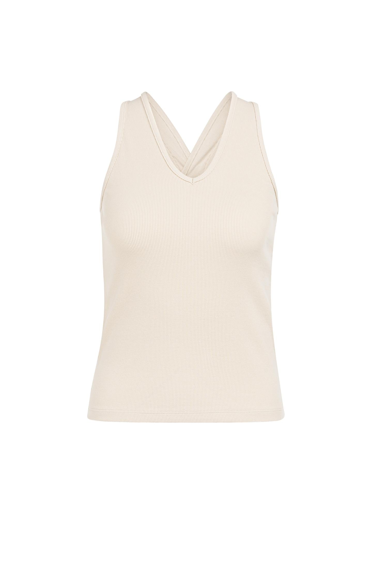 Singlet with crossed back detail
