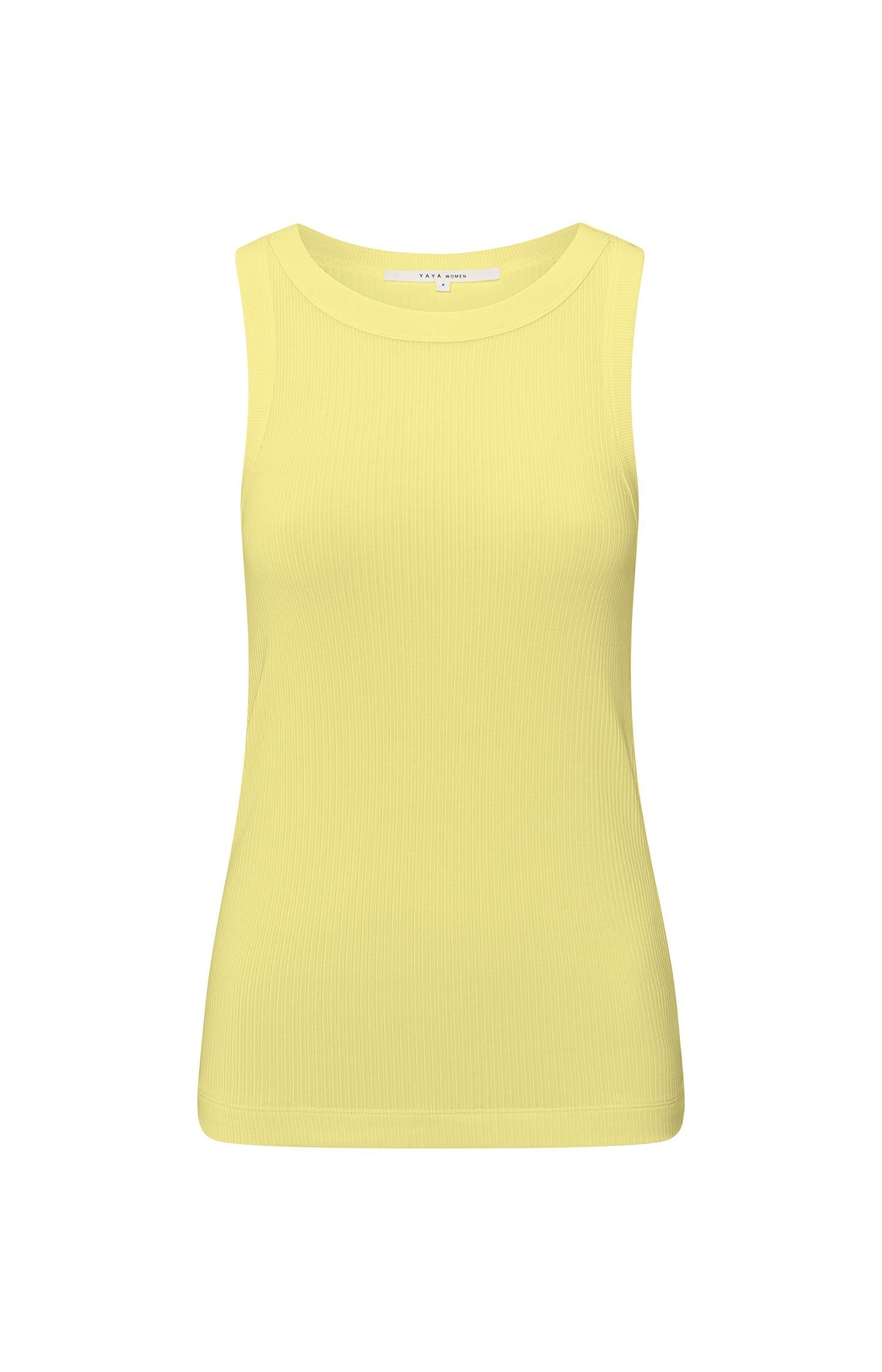 Singlet with ribbed trims - Type: product