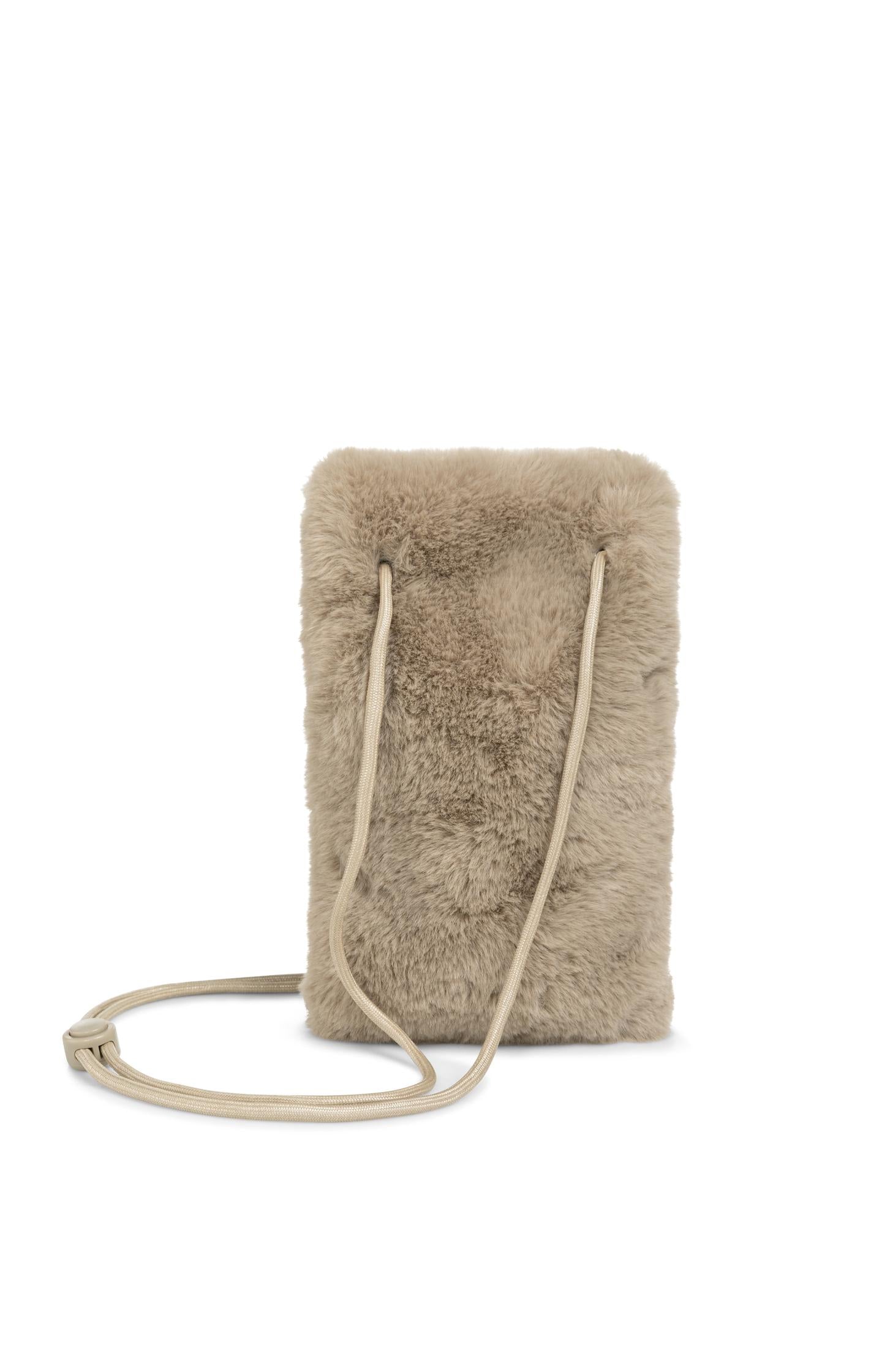 Soft phone bag with flap closure